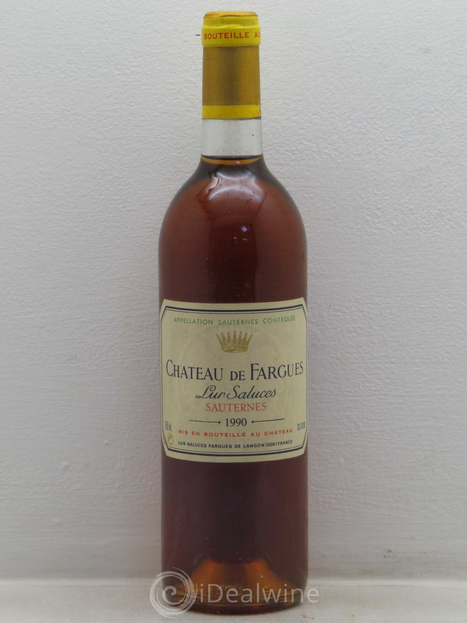Château de Fargues 1990 - Lotto di 1 bottiglia - 0
