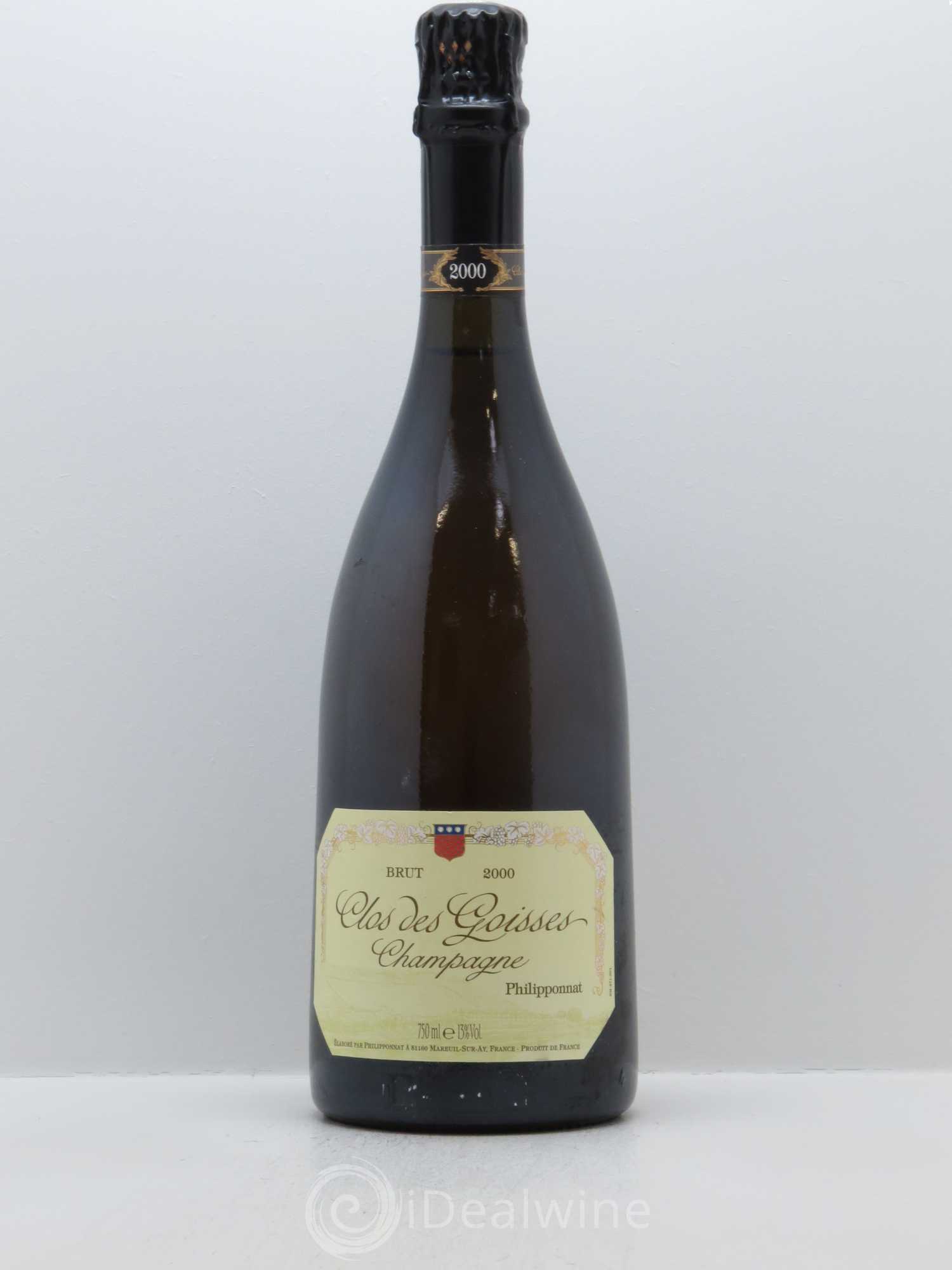 Clos des Goisses Philipponnat 2000 - Lot de 1 bouteille - 0