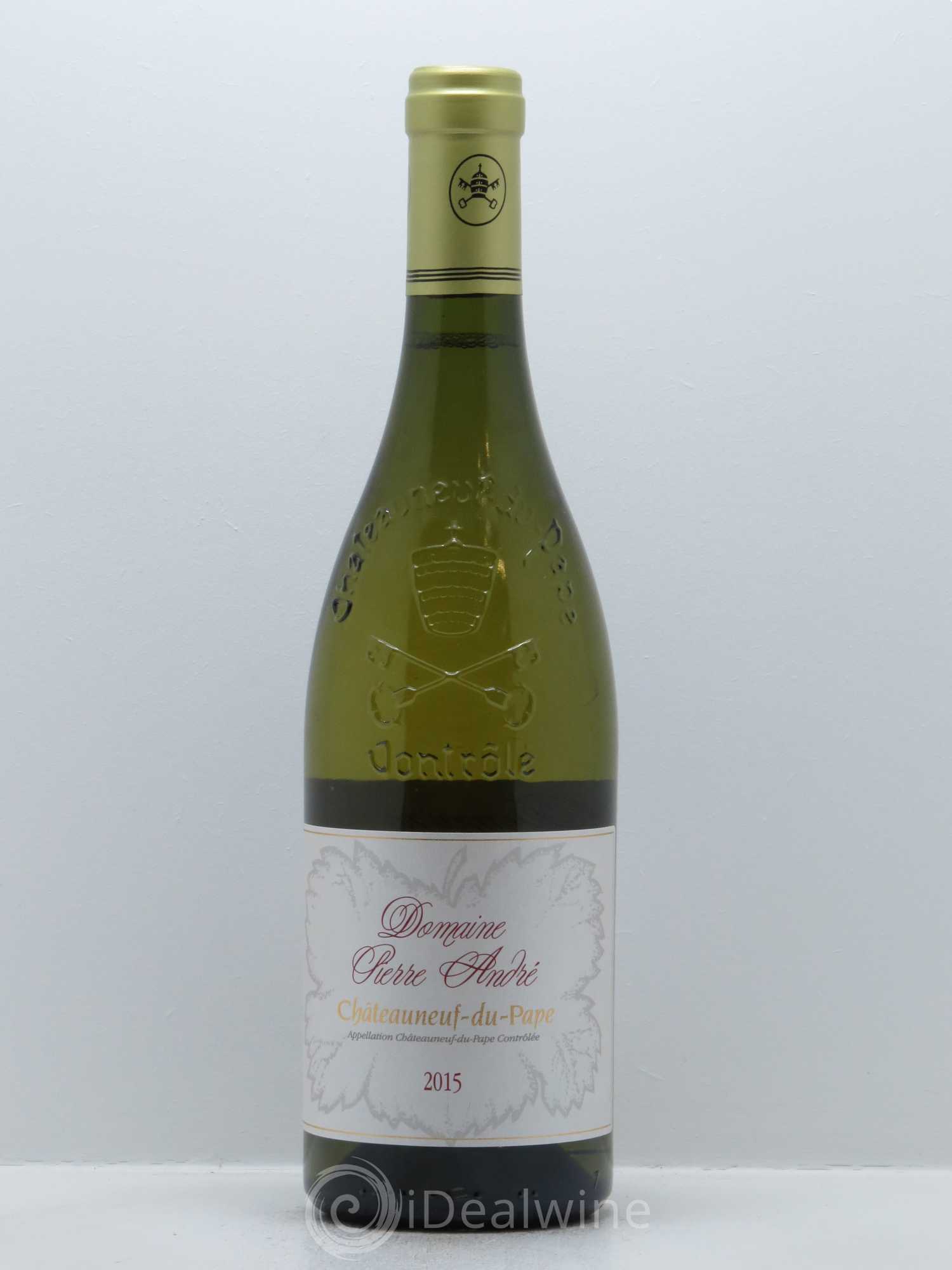 Châteauneuf-du-Pape Pierre André (Domaine) 2015 - Lot de 1 bouteille - 0