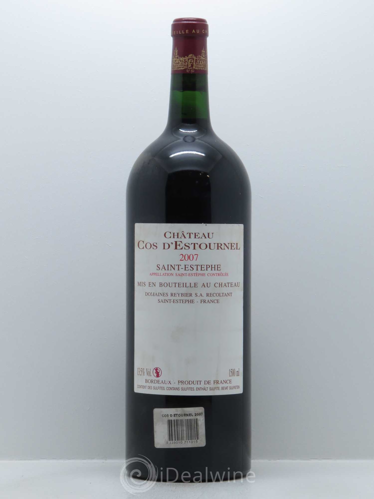 Cos d'Estournel 2ème Grand Cru Classé 2007 - Lot de 1 magnum - 1
