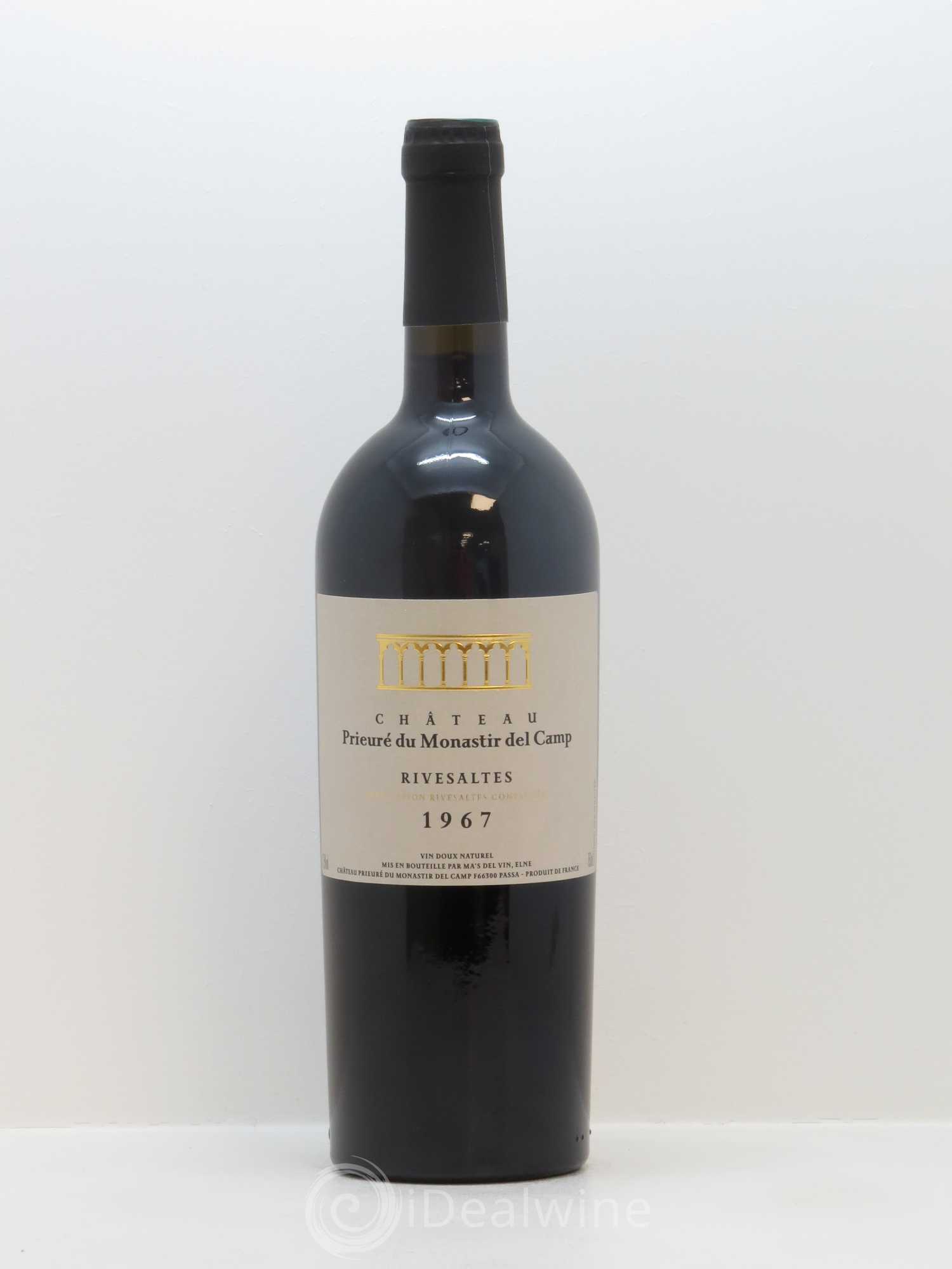 Rivesaltes Château Prieuré du Monastir del Camp 1967 - Lot de 1 bouteille - 0
