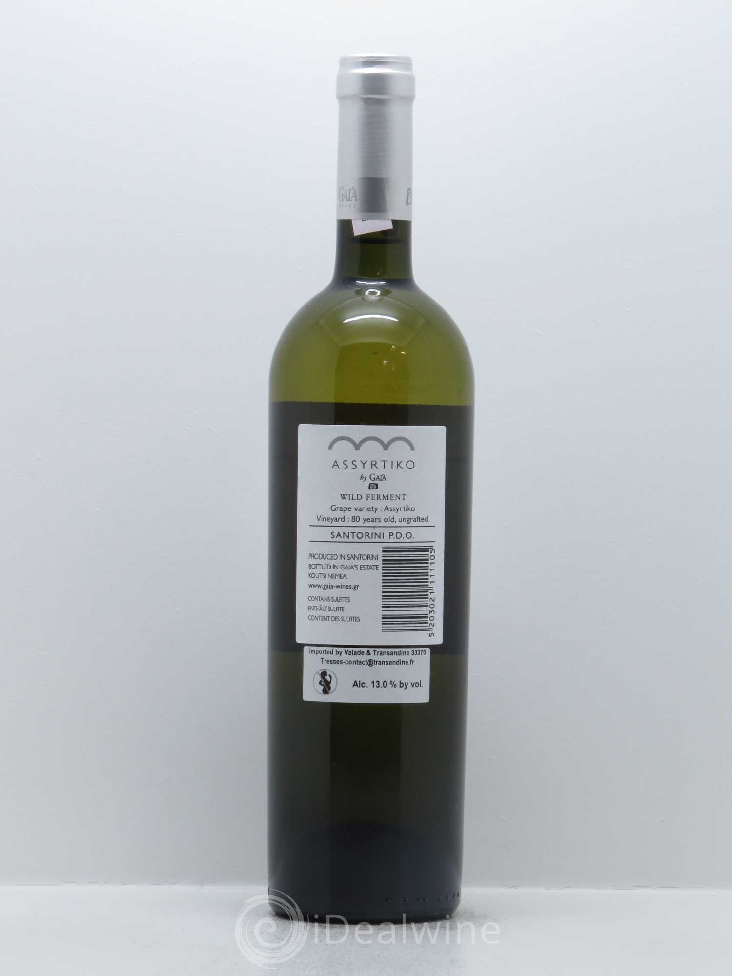 Santorini Gaia Assyrtiko Wild Ferment 2015 - Lot de 1 bouteille - 1