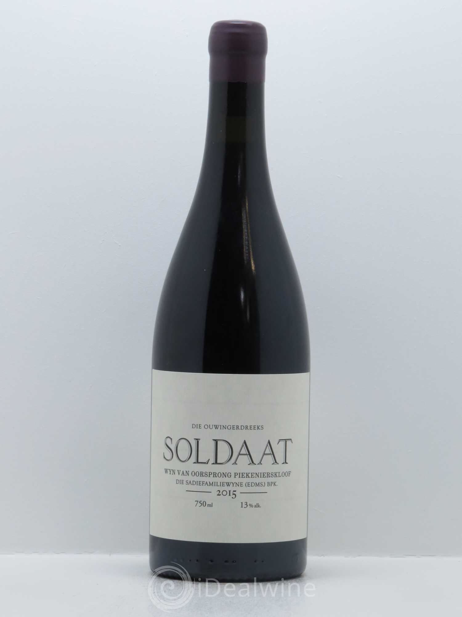 Piekenierskloof The Sadie Family Soldaat 2015 - Lot de 1 bouteille - 0