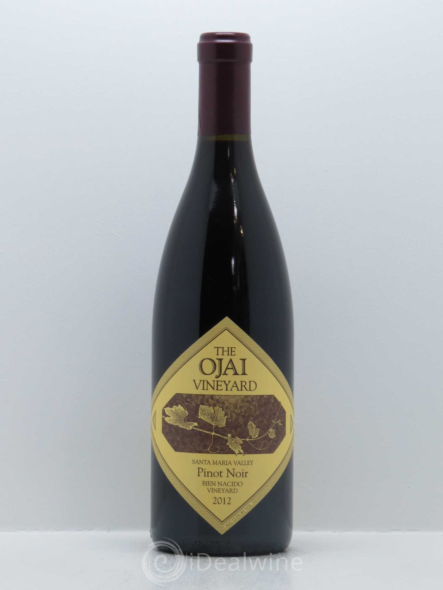 Santa Maria Ojai (Domaine) Pinot noir Bien Nacido 2012 - Lot de 1 bouteille - 0