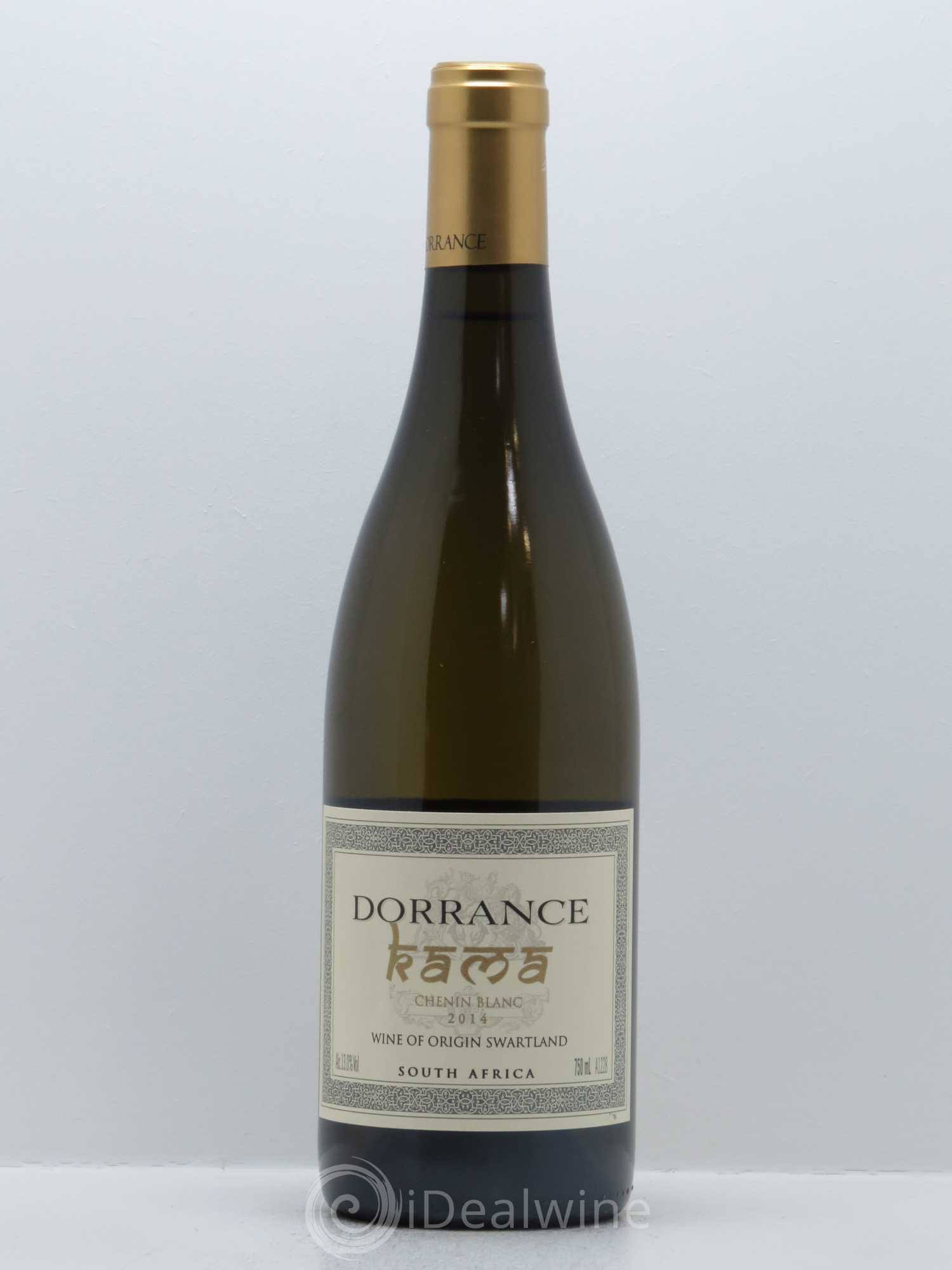 Western Cape Vins d'Orrance Kama - Chenin Blanc Dorrance Wines 2014 - Lot de 1 bouteille - 0
