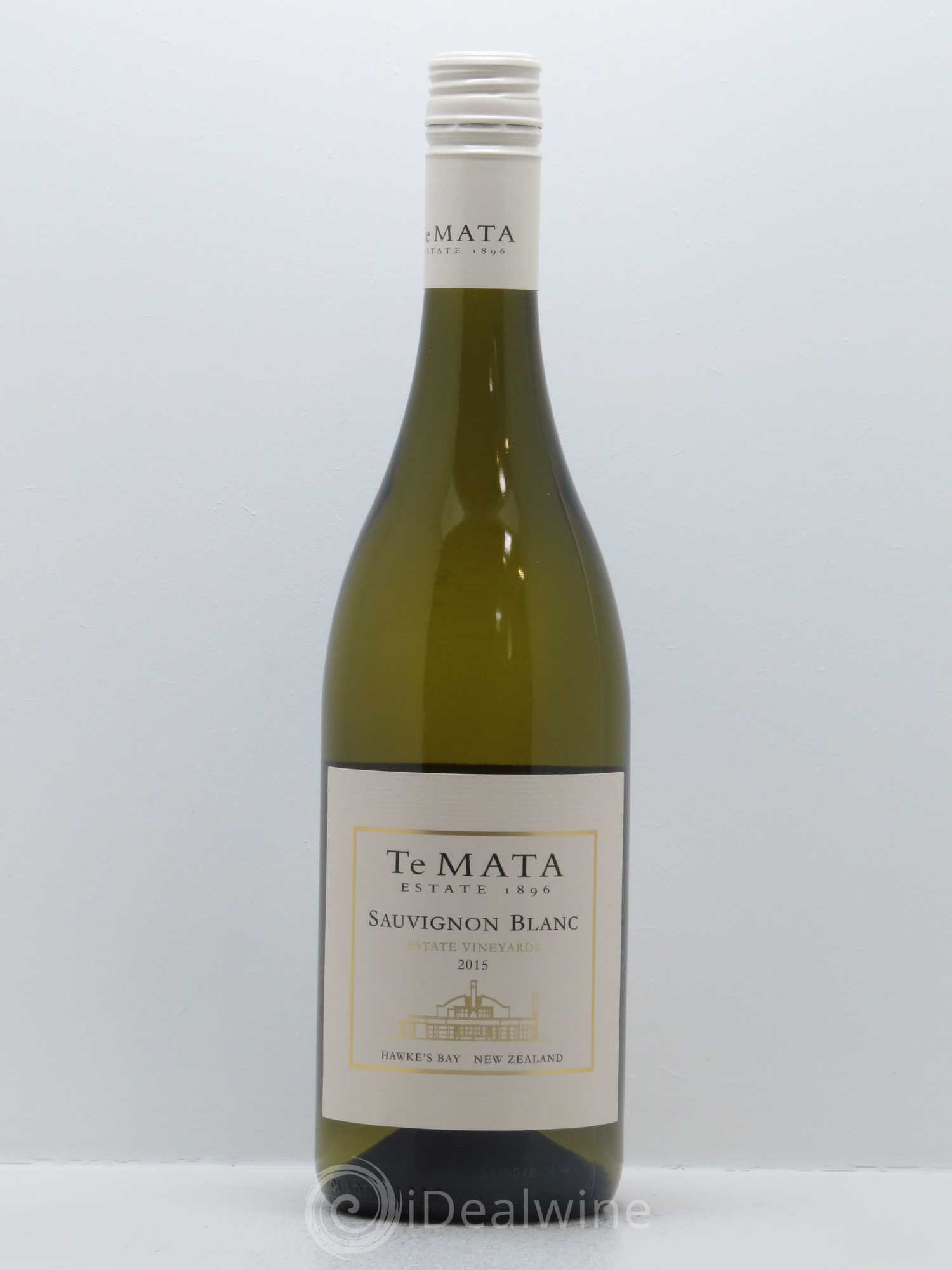 Hawke's Bay Te Mata Estate Vineyards Sauvignon Blanc 2015 - Lot de 1 bouteille - 0