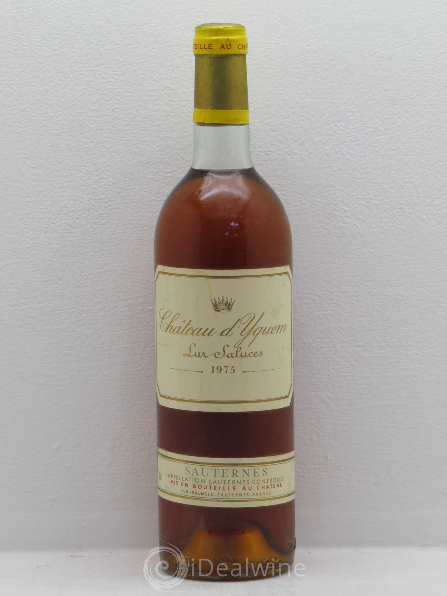 Château d' Yquem 1er Cru Classé Supérieur 1975 - Lotto di 1 bottiglia - 0