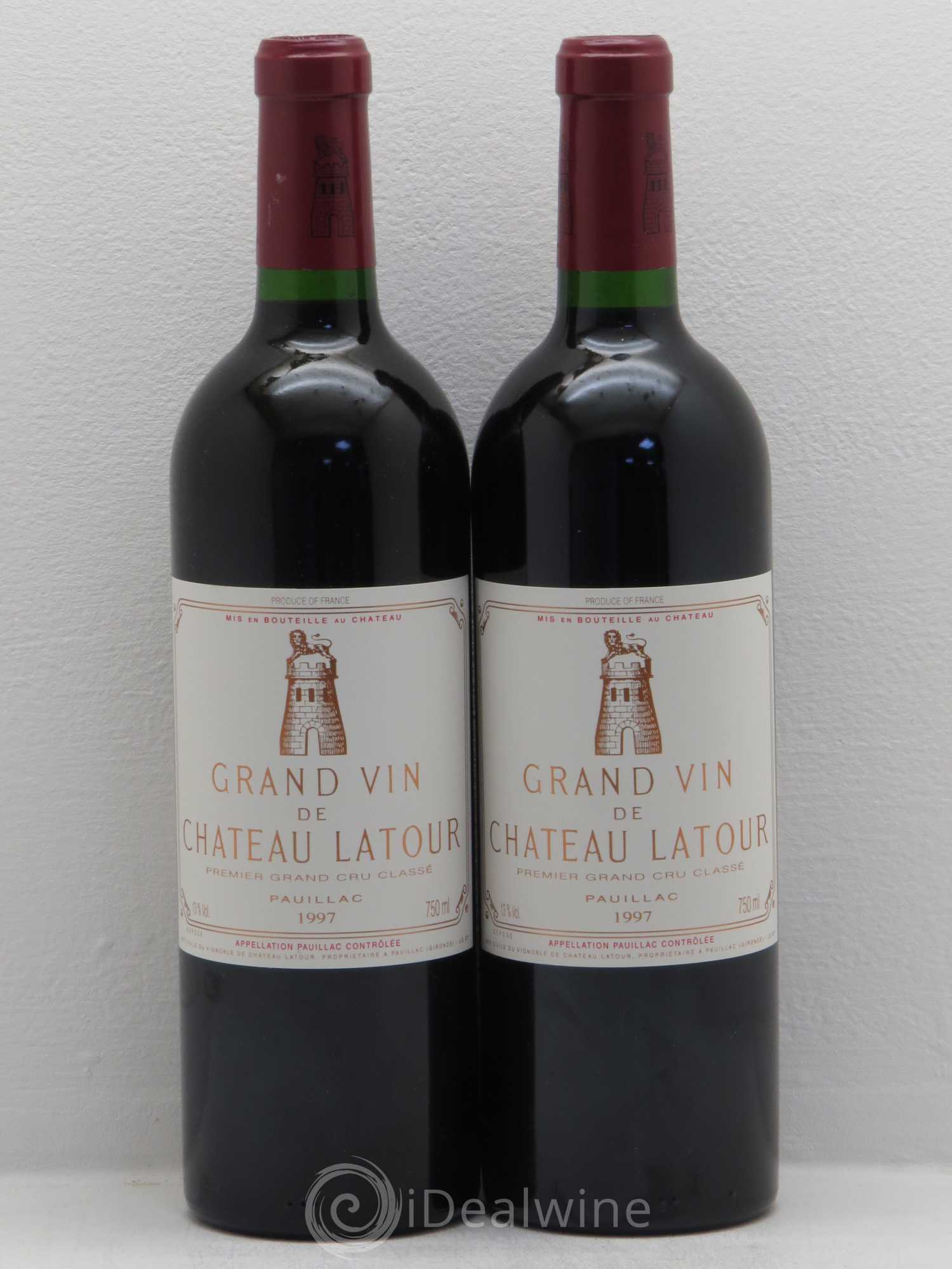 Château Latour 1er Grand Cru Classé 1997 - Lot de 2 bouteilles - 0