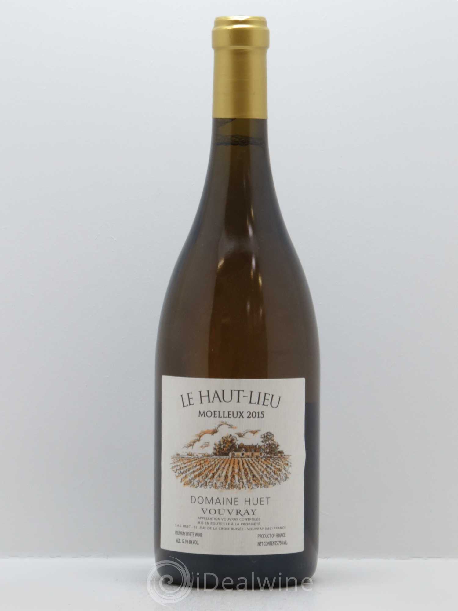 Vouvray Le Haut-Lieu Moelleux Domaine Huet 2015 - Lotto di 1 bottiglia - 0