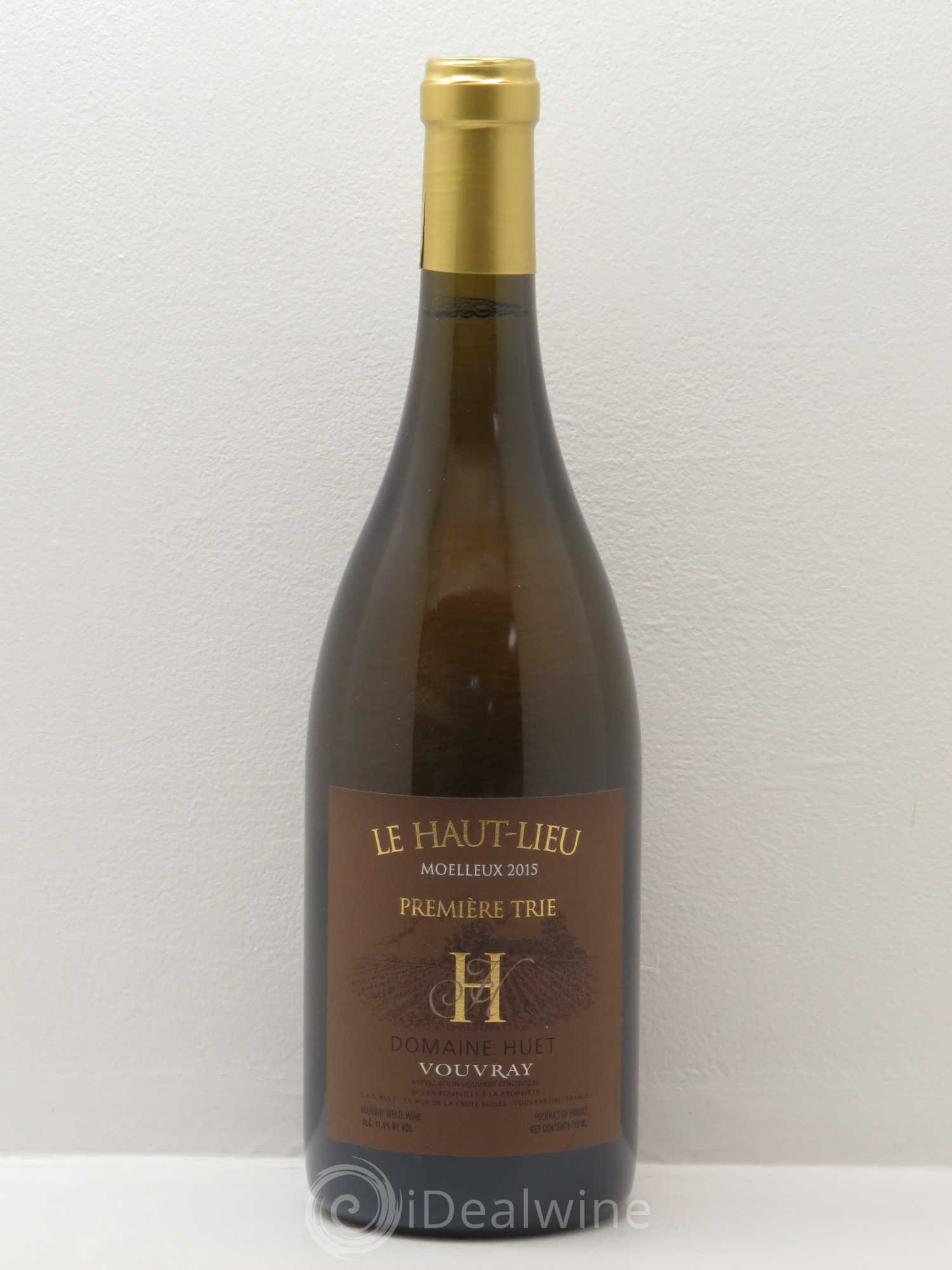 Vouvray Le Haut-Lieu Moelleux 1ère Trie Domaine Huet 2015 - Lotto di 1 bottiglia - 0