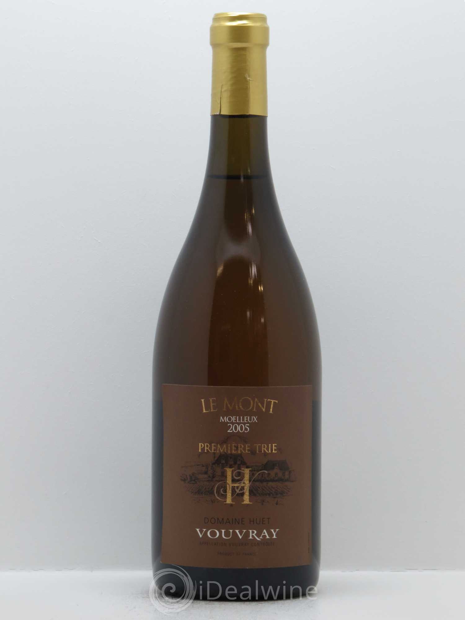 Vouvray Le Mont Moelleux 1ère Trie Domaine Huet 2005 - Lotto di 1 bottiglia - 0