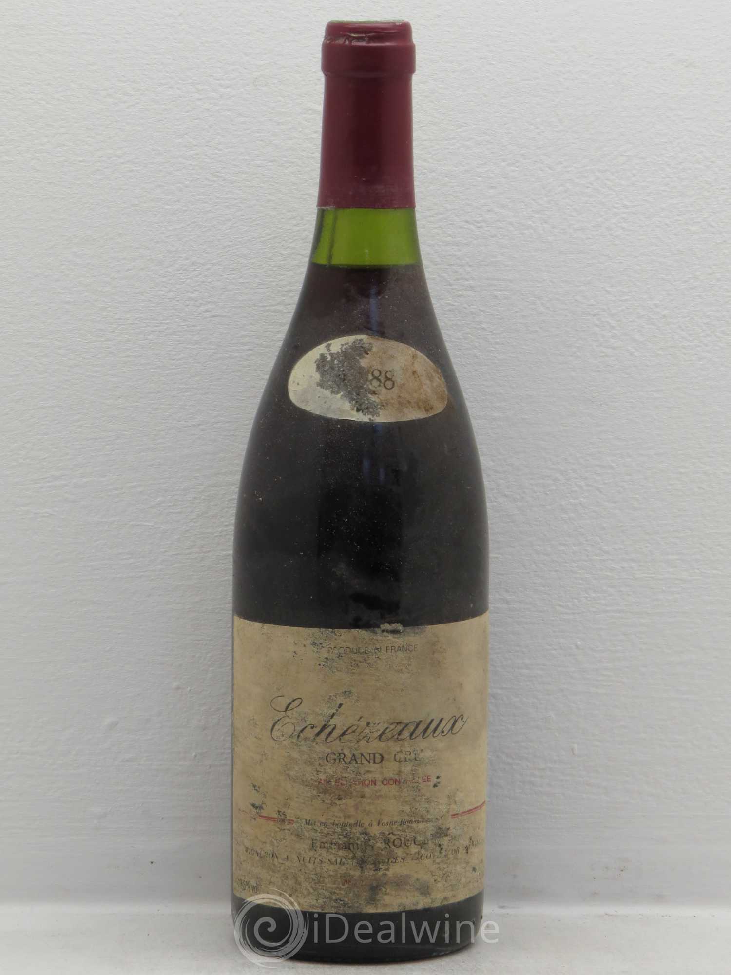Echezeaux Grand Cru Emmanuel Rouget 1988 - Lot de 1 bouteille - 0