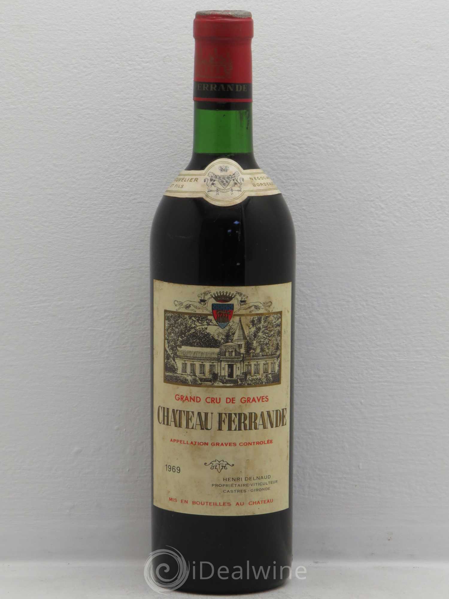 Château Ferrande 1969 - Posten von 1 Flasche - 0