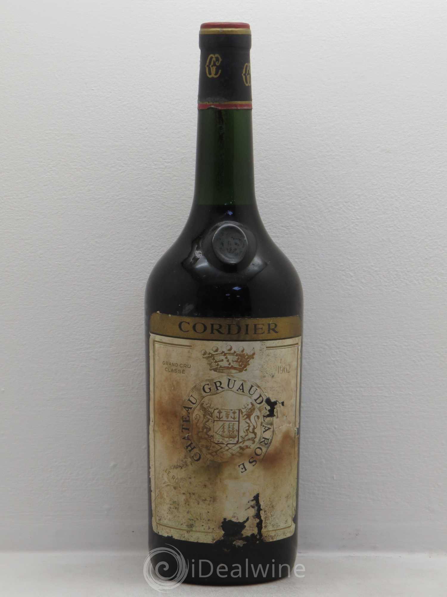 Château Gruaud Larose 2ème Grand Cru Classé 1962 - Lot de 1 magnum - 0
