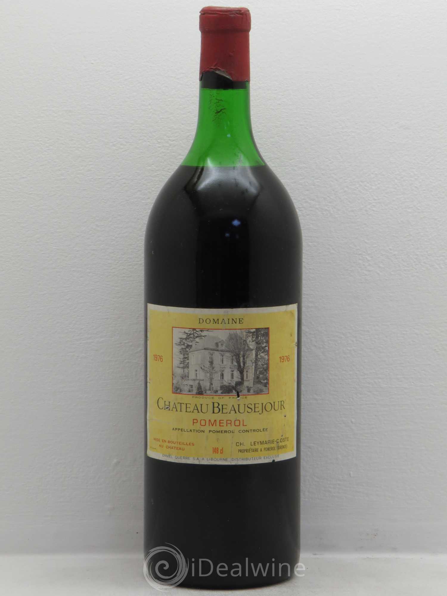 Pomerol Château Beauséjour 1976 - Lot de 1 magnum - 0