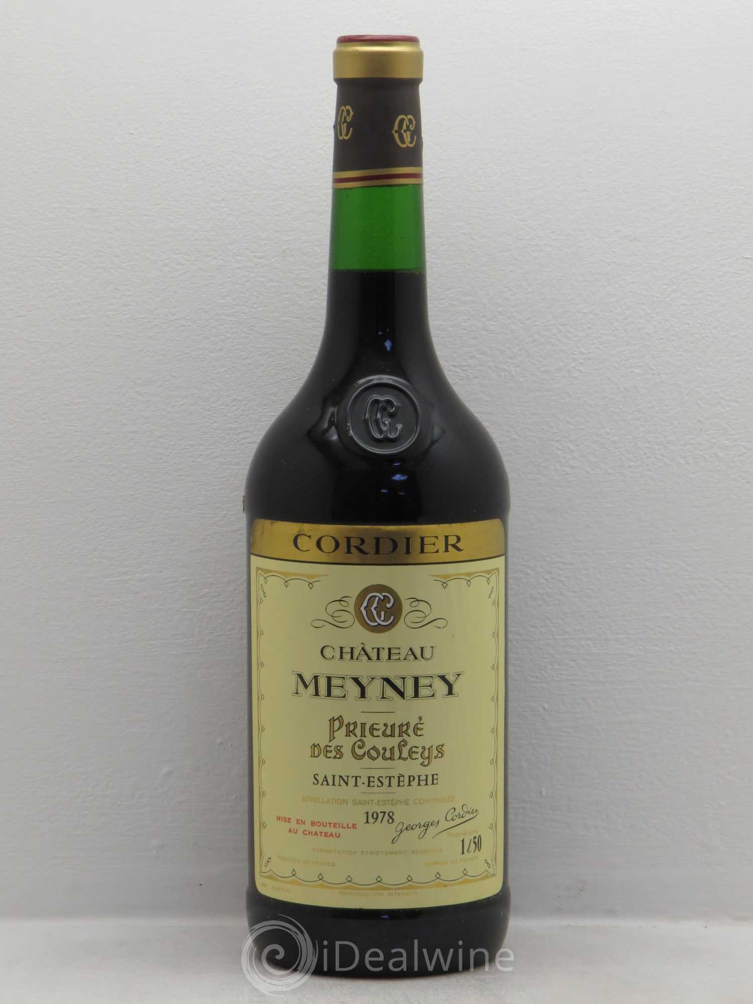 Château Meyney 1978 - Lot de 1 magnum - 0