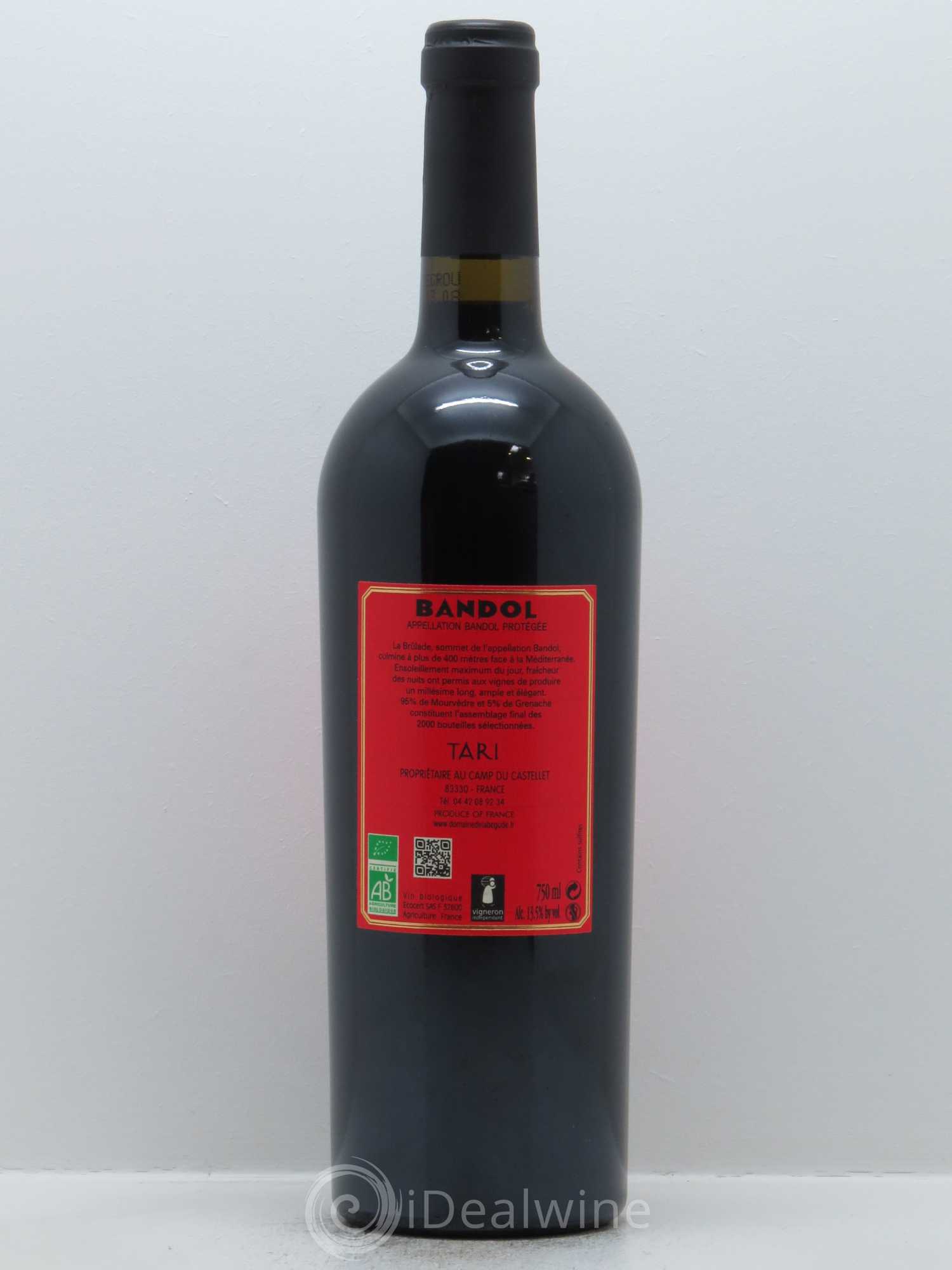Bandol La Brûlade La Bégude 2013 - Lot de 1 bouteille - 1