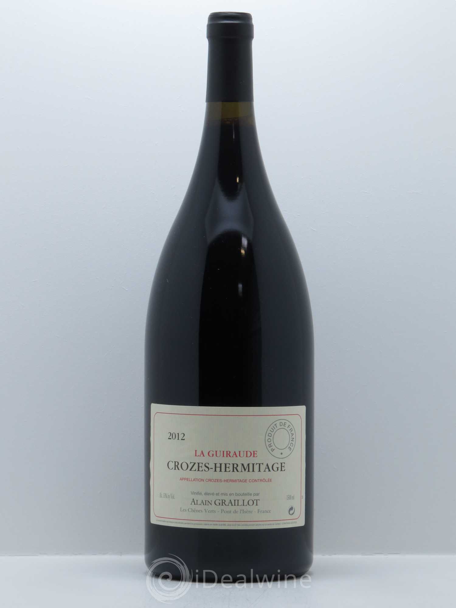 Crozes-Hermitage La Guiraude Domaine Graillot 2012 - Lot de 1 magnum - 0