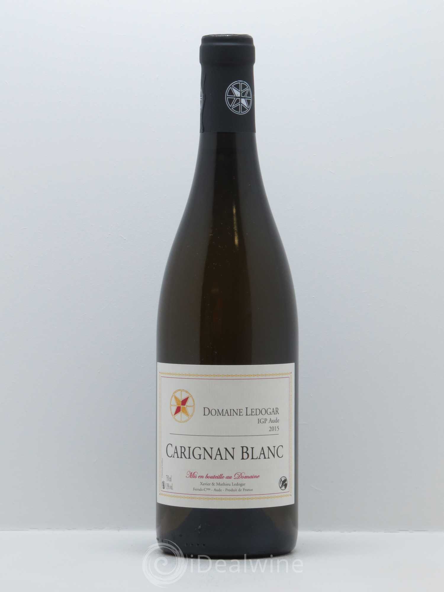 Vin de France Domaine Ledogar Le Carignan Xavier et Mathieu Ledogar 2015 - Lot de 1 bouteille - 0