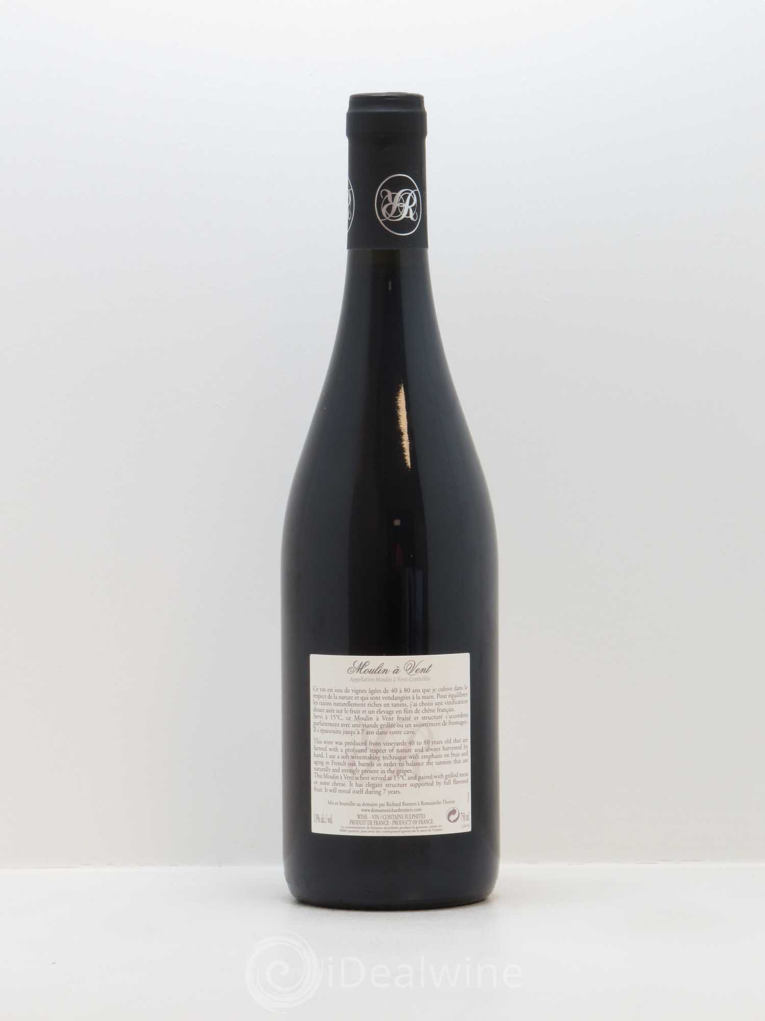 Moulin-à-Vent Richard Rottiers (Domaine) 2015 - Lot de 1 bouteille - 1