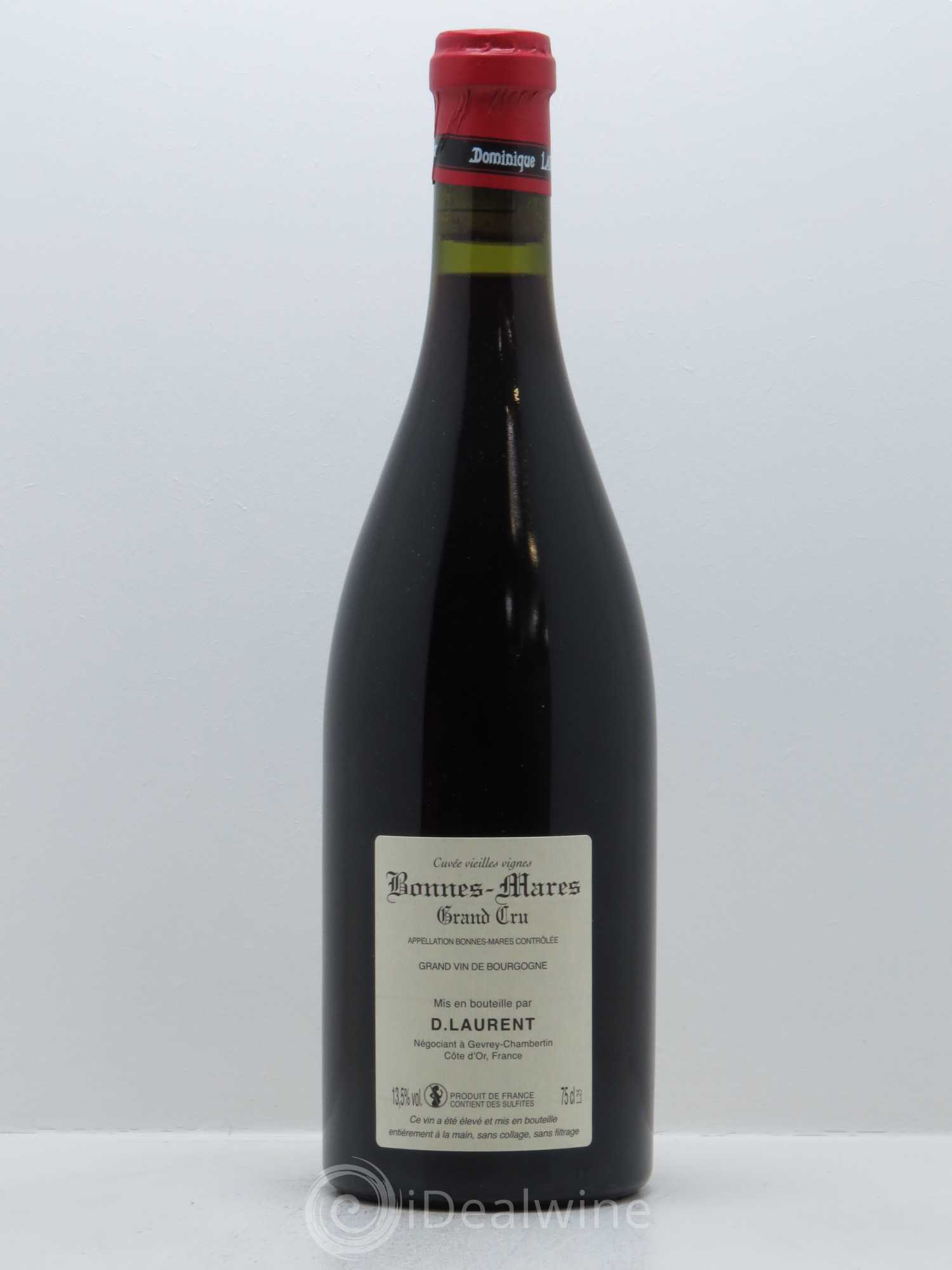 Bonnes-Mares Grand Cru Grande Cuvée Vieilles Vignes Dominique Laurent 2010 - Lot de 1 bouteille - 1