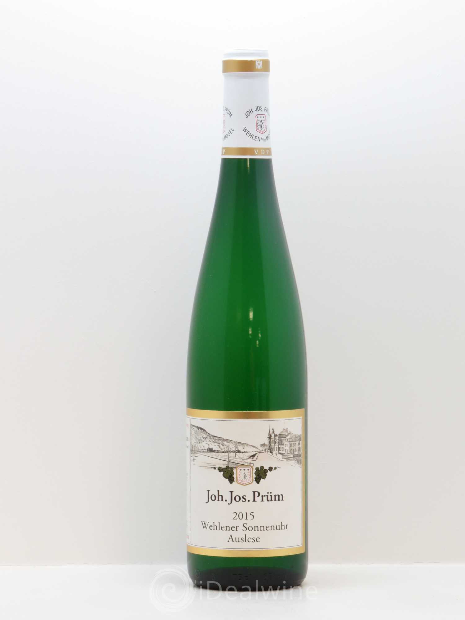 Riesling Joh. Jos. Prum Wehlener Sonnenuhr Auslese 2015 - Lot de 1 bouteille - 0