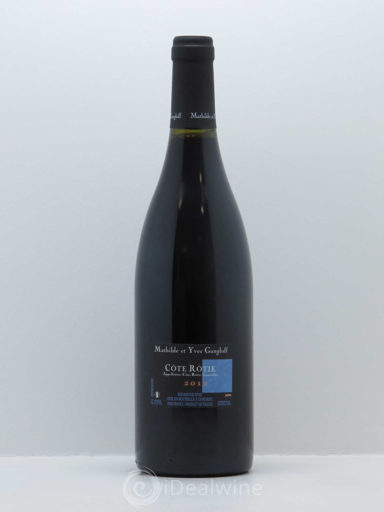 Côte-Rôtie La Barbarine Gangloff (Domaine) 2012 - Lot de 1 bouteille - 1