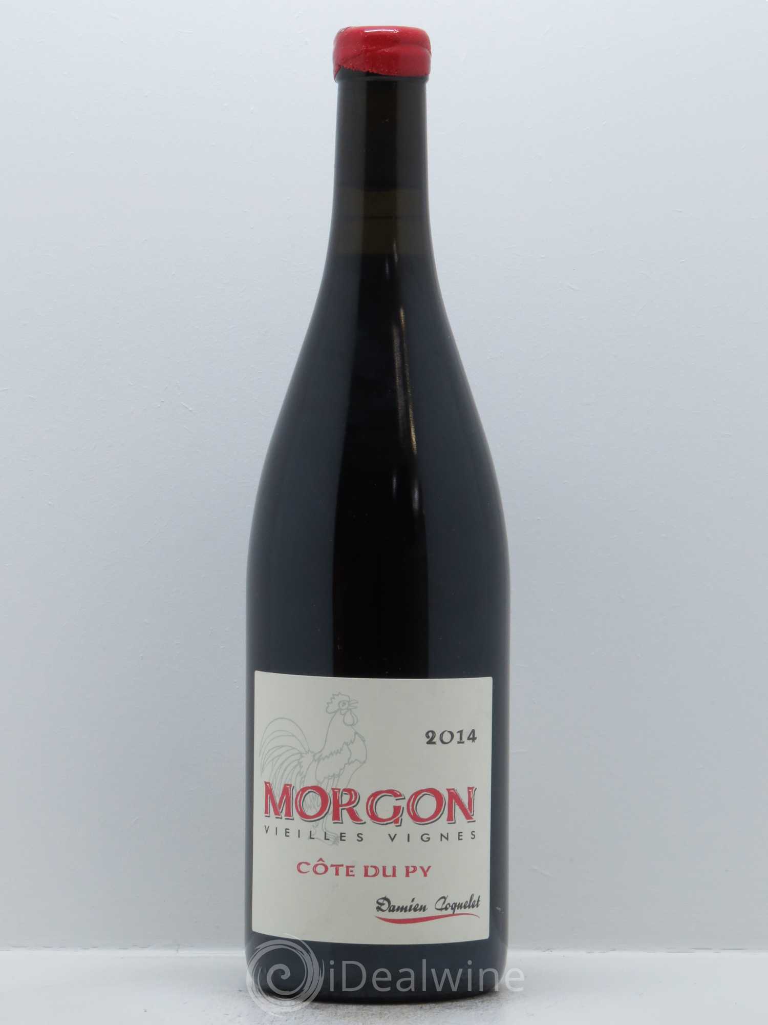 Morgon Côte du Py Vieilles Vignes Damien Coquelet 2014 - Lot de 1 bouteille - 0