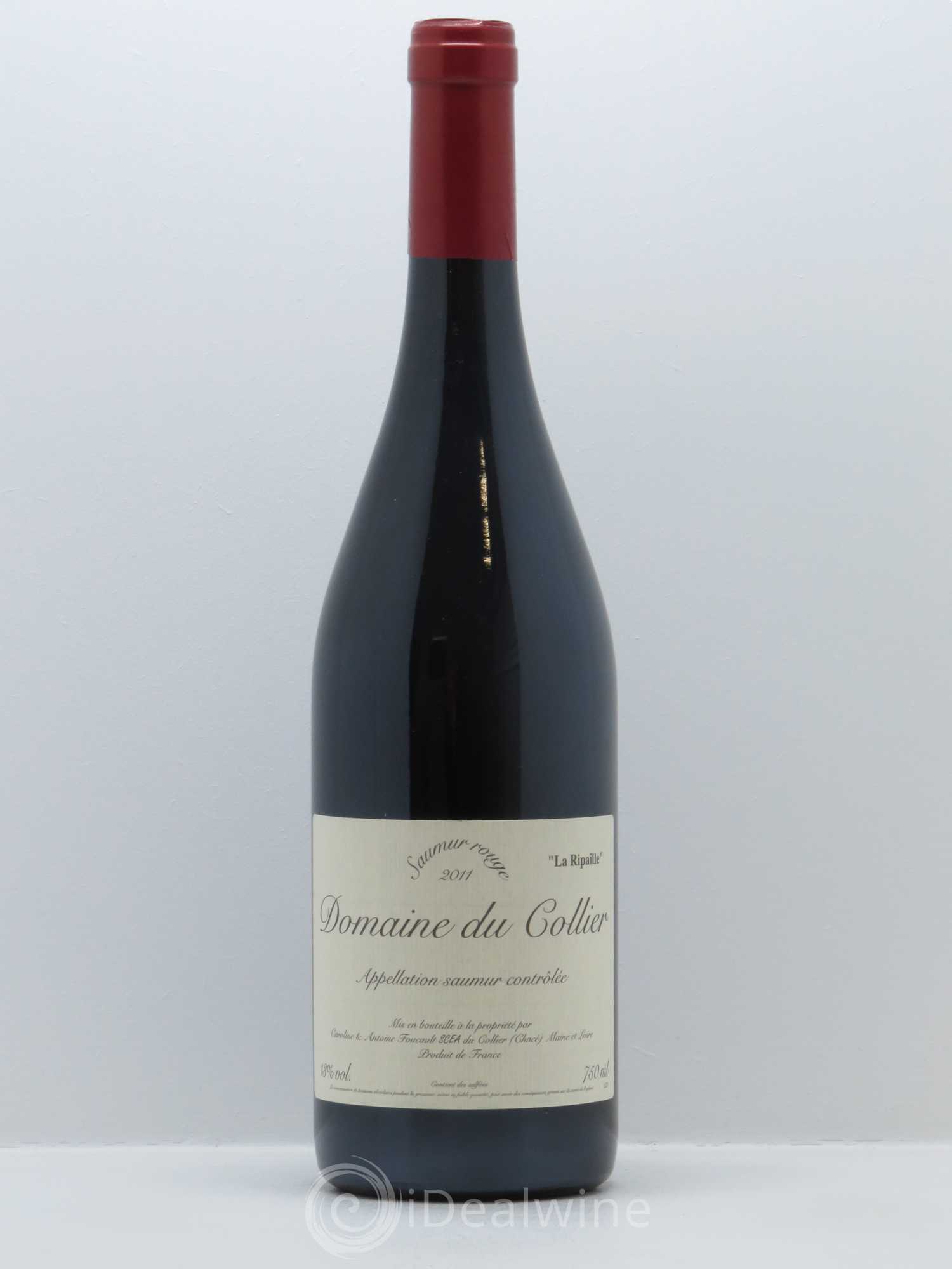 Saumur La Ripaille Domaine du Collier 2011 - Lot de 1 bouteille - 0