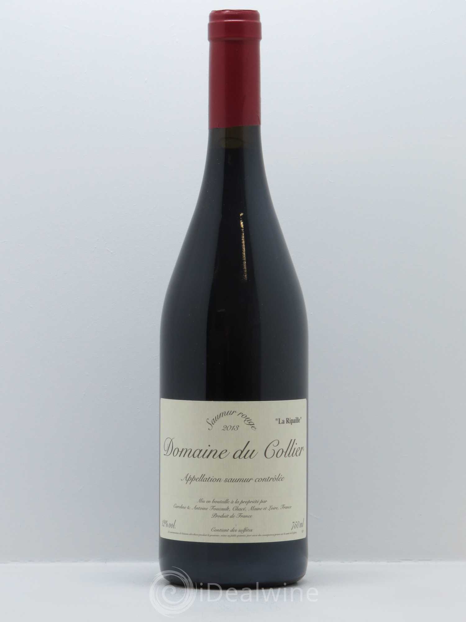Saumur La Ripaille Domaine du Collier 2013 - Lot de 1 bouteille - 0