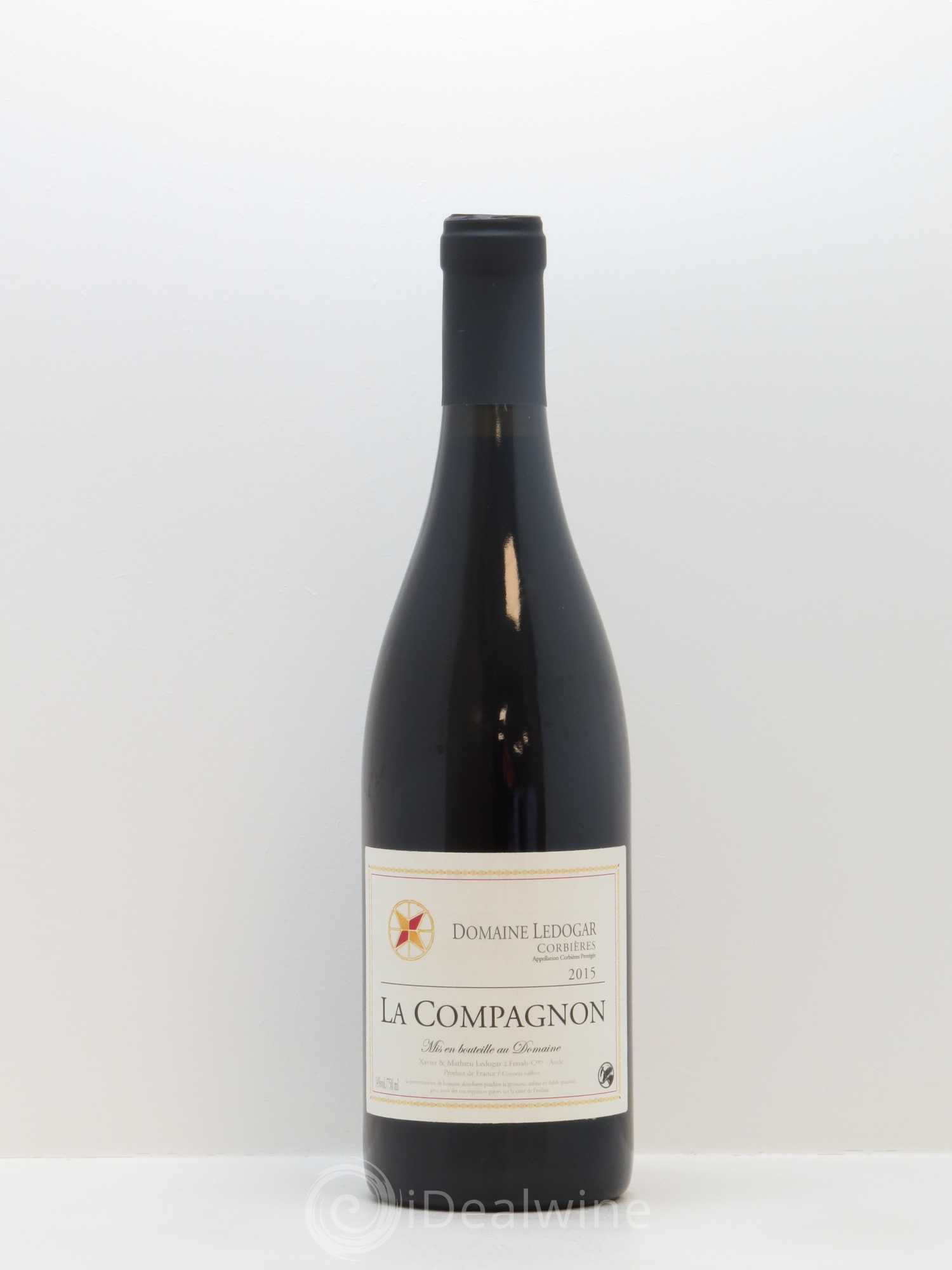 Corbières Domaine Ledogar La Compagnon Xavier et Mathieu Ledogar 2015 - Lot de 1 bouteille - 0