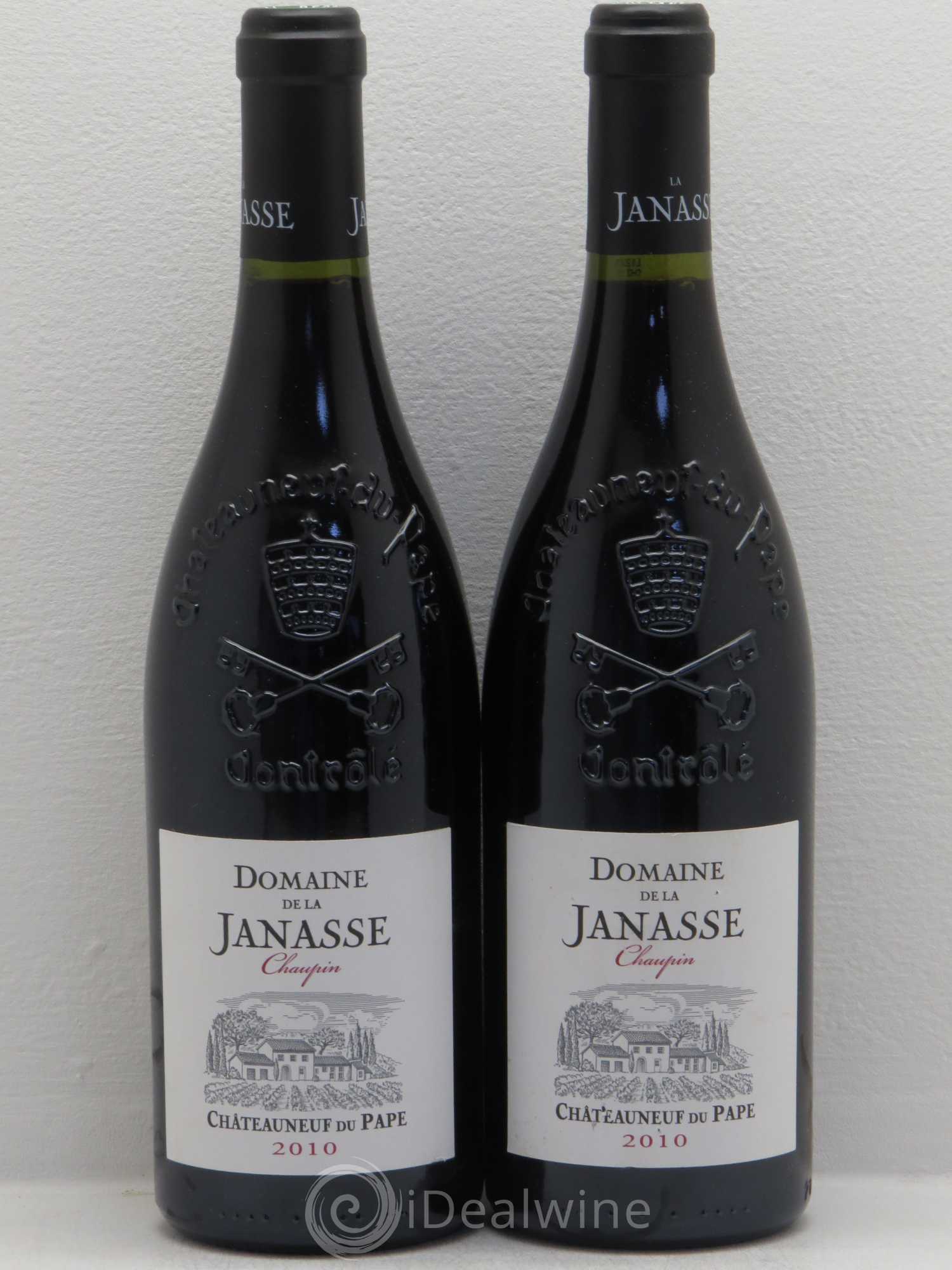 Châteauneuf-du-Pape Cuvée Chaupin La Janasse (Domaine de) 2010 - Lot de 2 bouteilles - 0