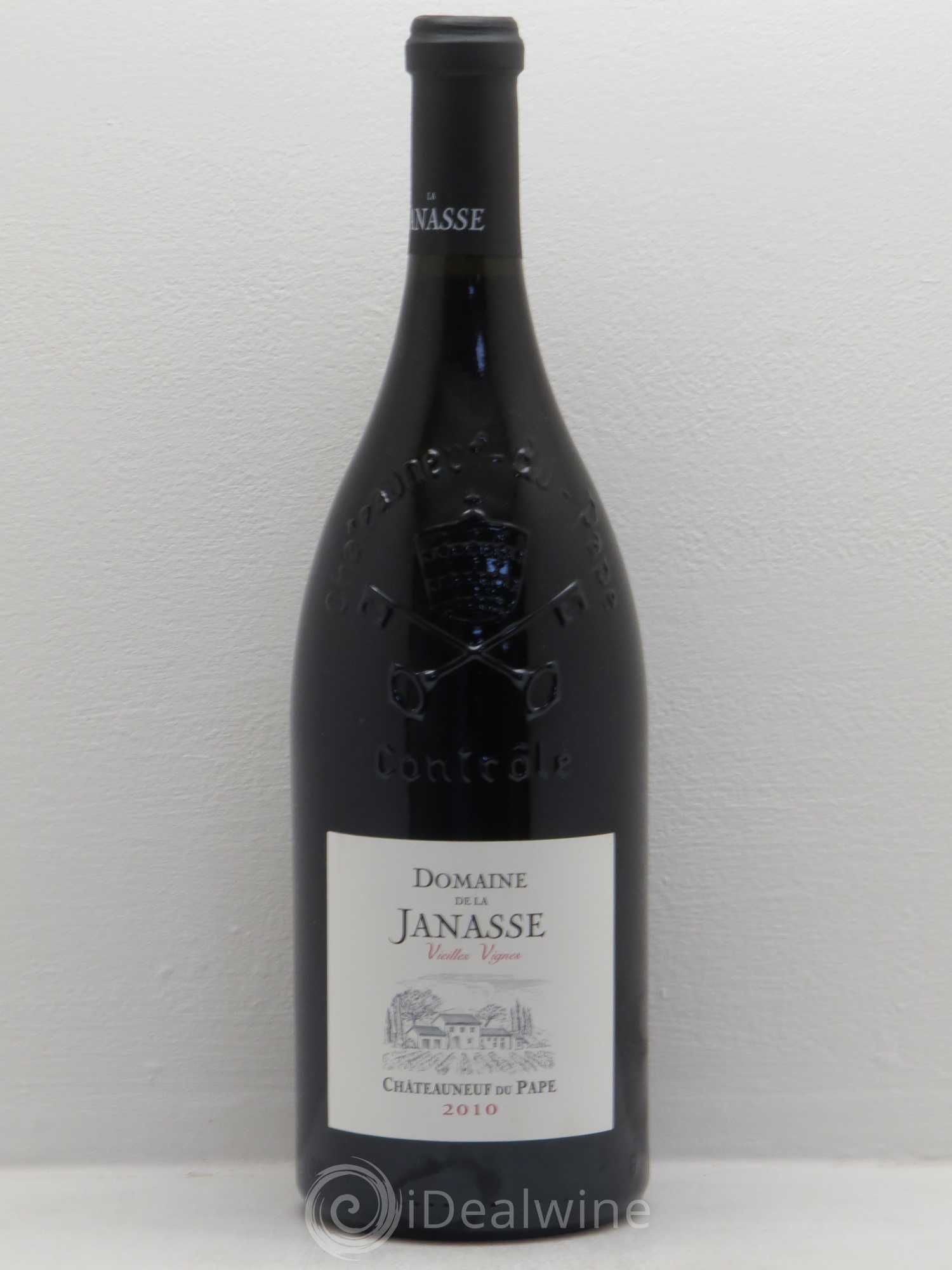 Châteauneuf-du-Pape Cuvée Vieilles Vignes La Janasse (Domaine de) 2010 - Lot de 1 magnum - 0
