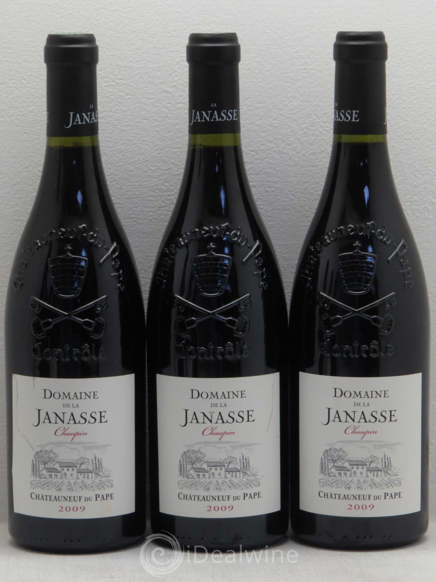 Châteauneuf-du-Pape Cuvée Chaupin La Janasse (Domaine de) 2009 - Lot de 6 bouteilles - 1