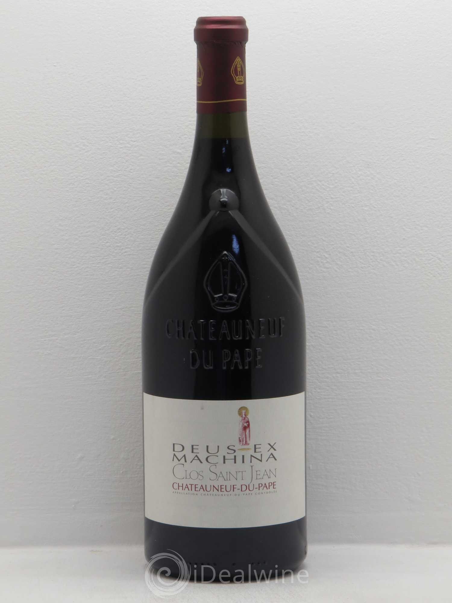 Châteauneuf-du-Pape Clos Saint-Jean Deus Ex Machina Pascal et Vincent Maurel 2010 - Lot de 1 magnum - 0