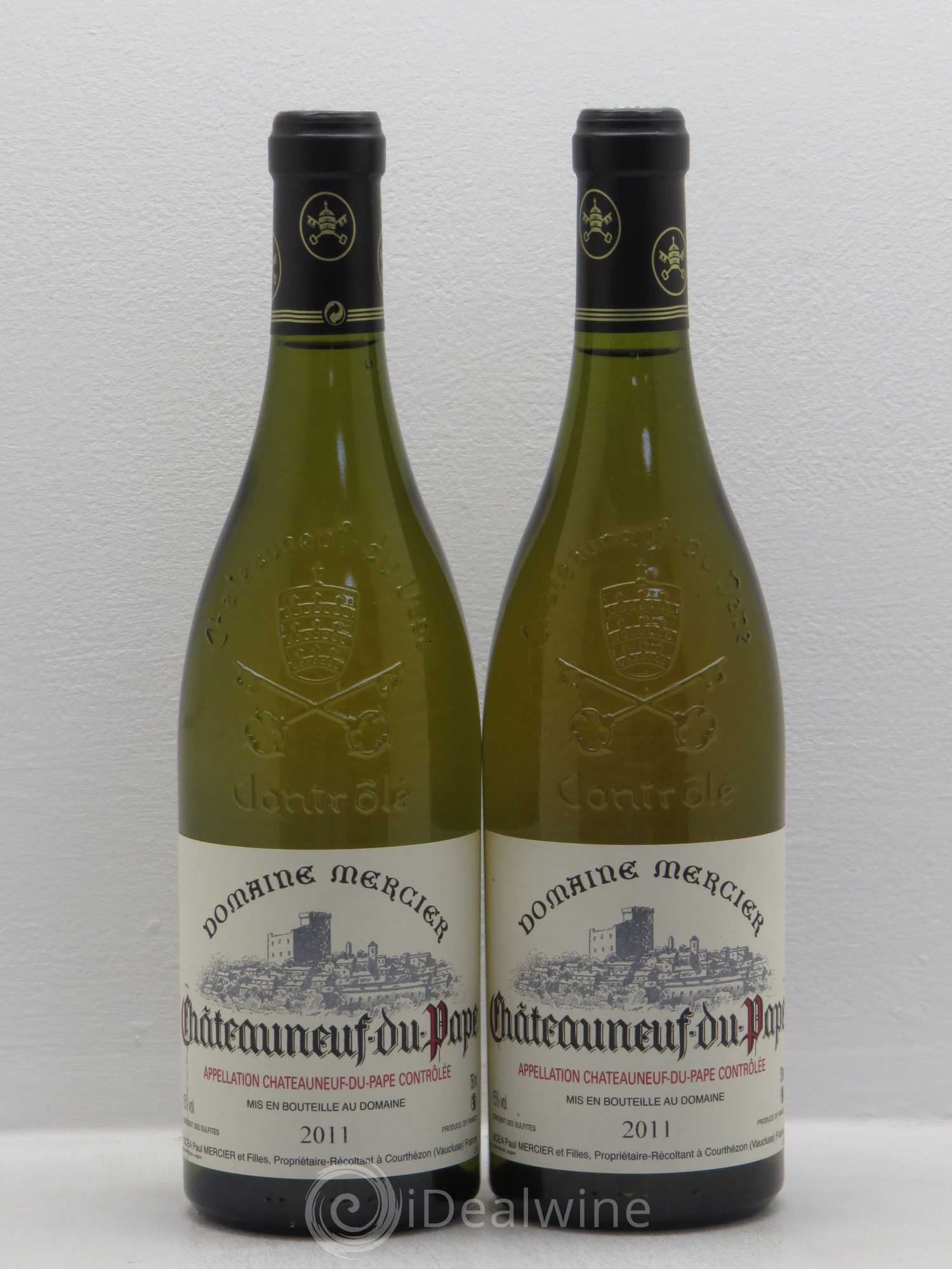Châteauneuf-du-Pape Mercier 2011 - Lot de 2 bouteilles - 0