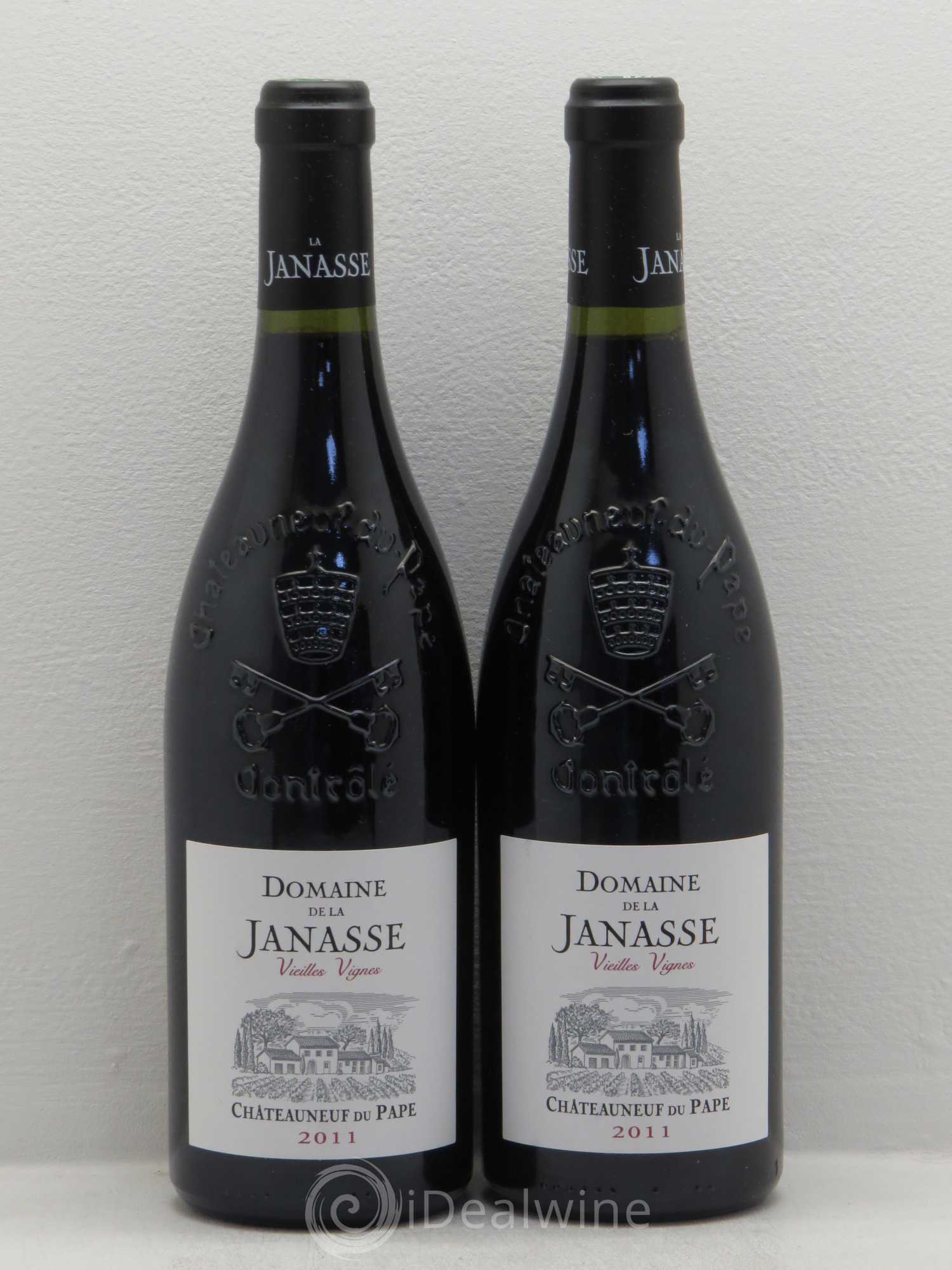 Châteauneuf-du-Pape Cuvée Vieilles Vignes La Janasse (Domaine de) 2011 - Lot de 2 bouteilles - 0
