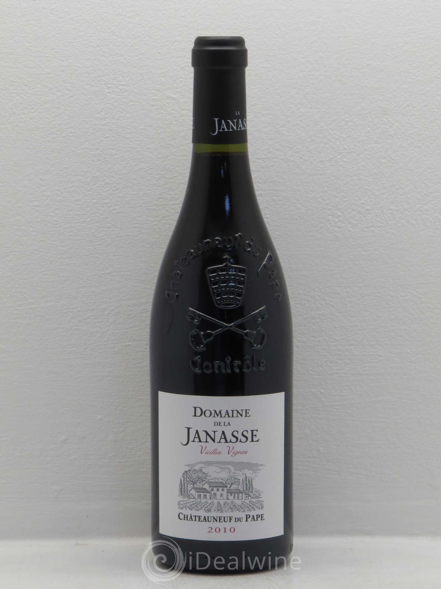 Châteauneuf-du-Pape Cuvée Vieilles Vignes La Janasse (Domaine de) 2010 - Lot de 1 bouteille - 0