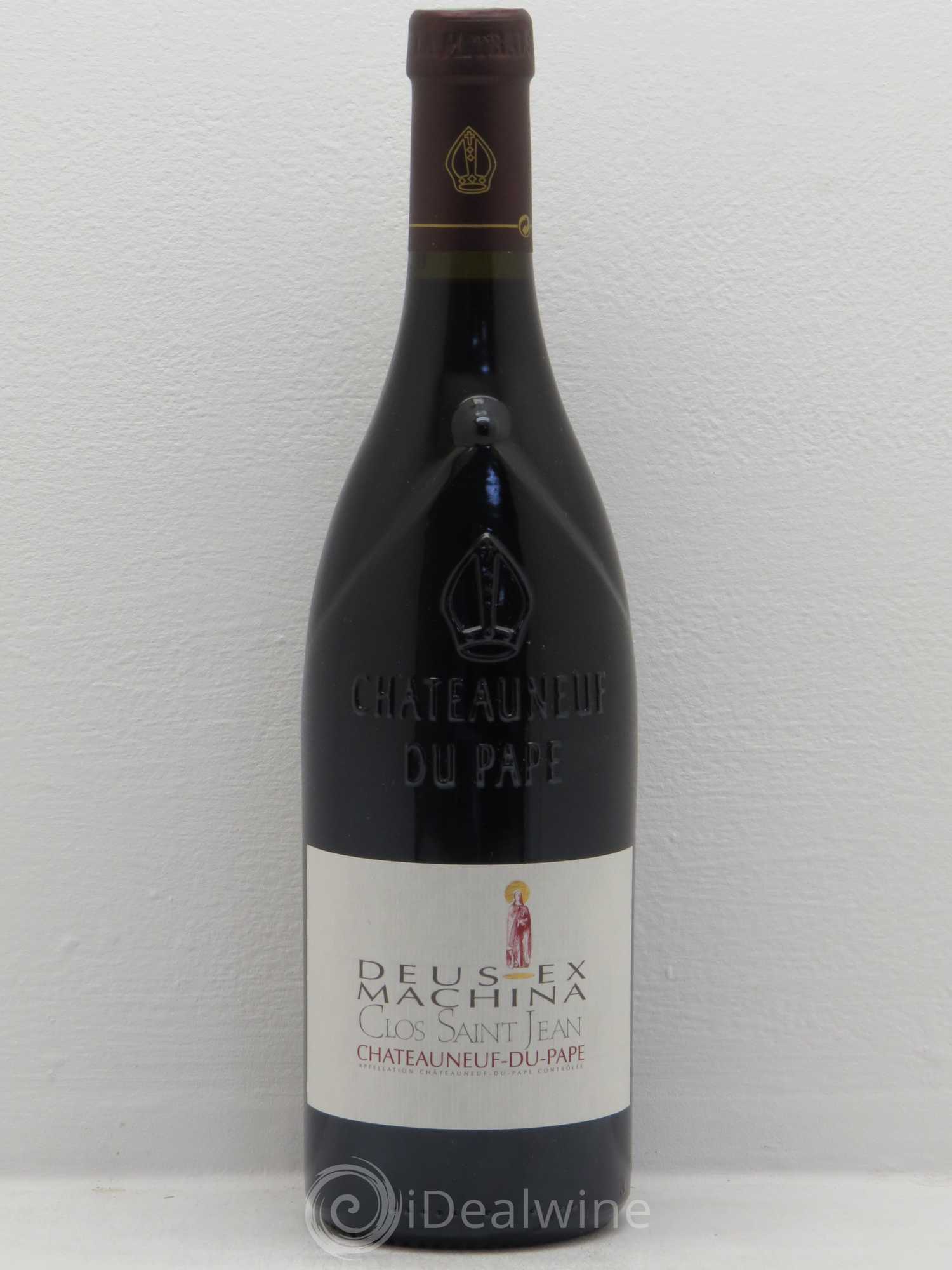 Châteauneuf-du-Pape Clos Saint-Jean Deus Ex Machina Pascal et Vincent Maurel 2011 - Lot de 1 bouteille - 0