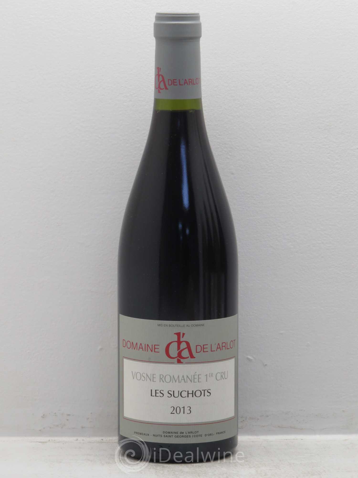 Vosne-Romanée 1er Cru Les Suchots Domaine de l'Arlot 2013 - Lot de 1 bouteille - 0