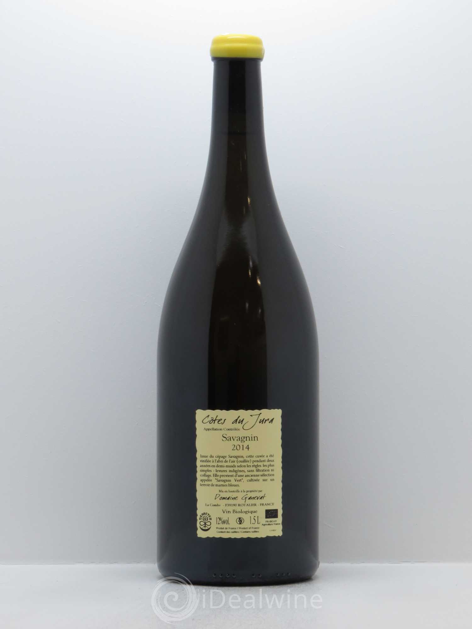 Côtes du Jura Les Chalasses Marnes Bleues Jean-François Ganevat (Domaine) 2014 - Lot de 1 magnum - 1