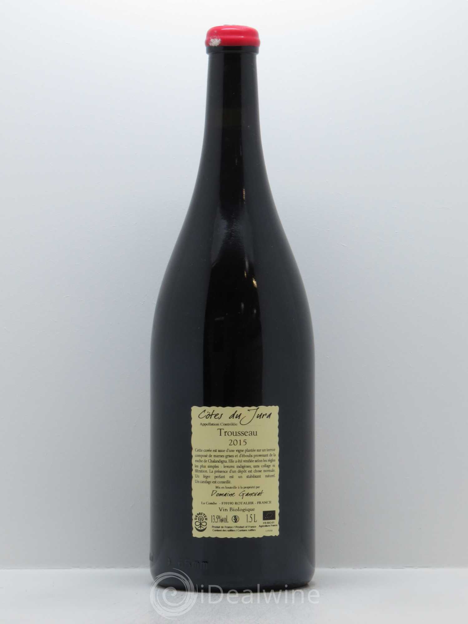 Côtes du Jura Plein Sud Jean-François Ganevat (Domaine) 2015 - Lot de 1 magnum - 1