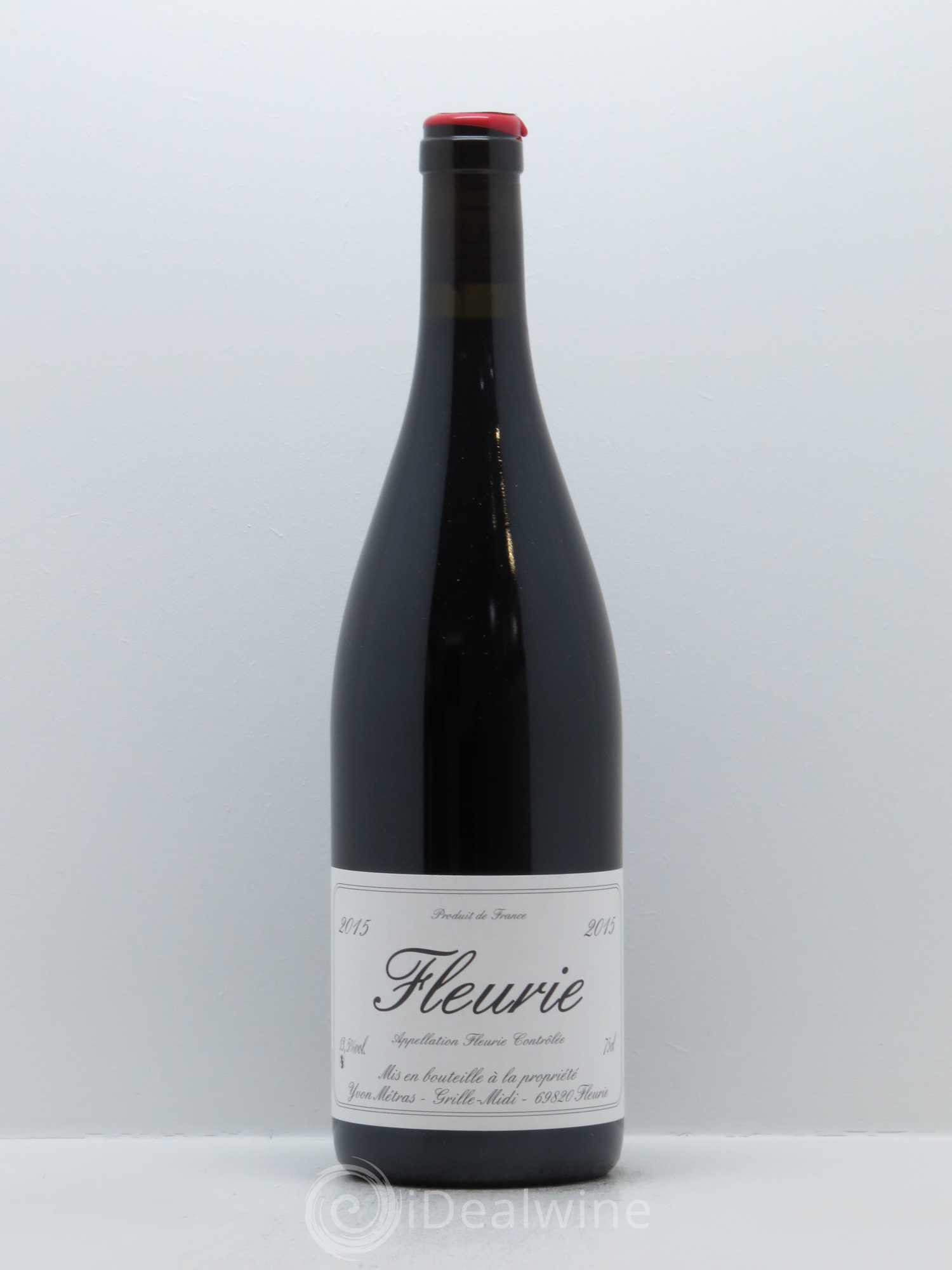 Fleurie Yvon Métras 2015 - Lot de 1 bouteille - 0