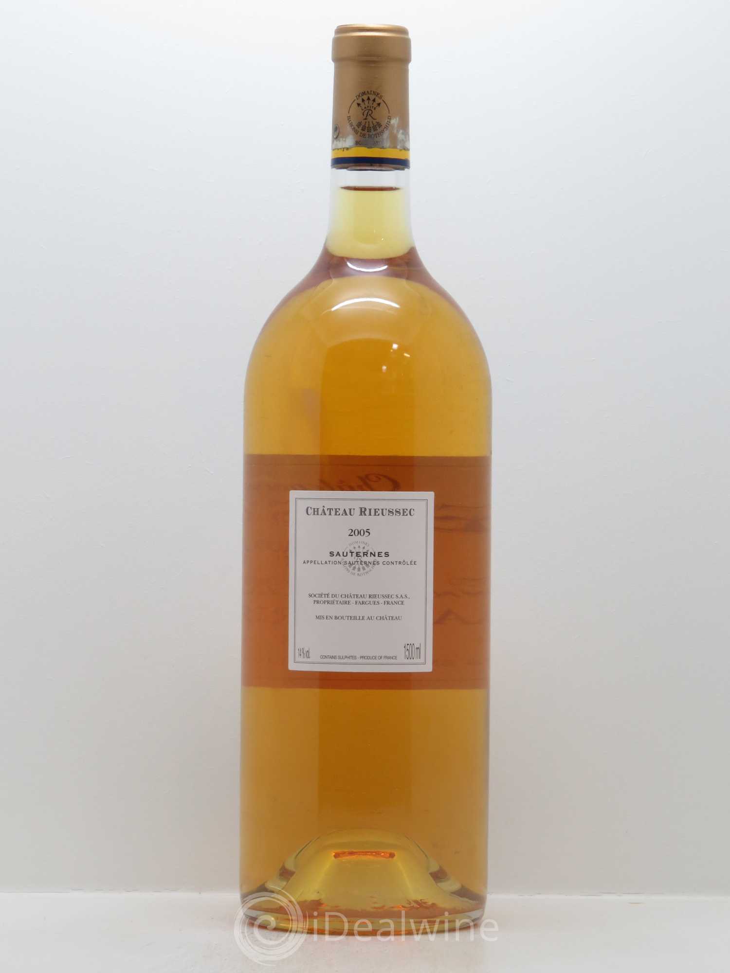 Château Rieussec 1er Grand Cru Classé 2005 - Posten von 1 Magnum - 1