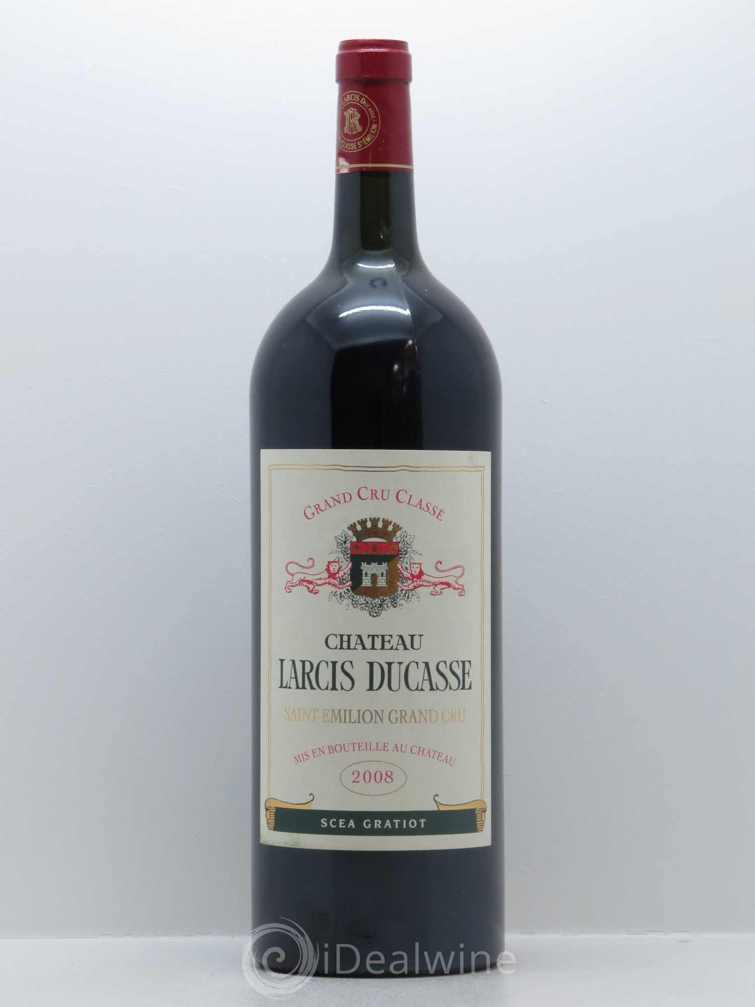 Château Larcis Ducasse 1er Grand Cru Classé B 2008 - Lot de 1 magnum - 0