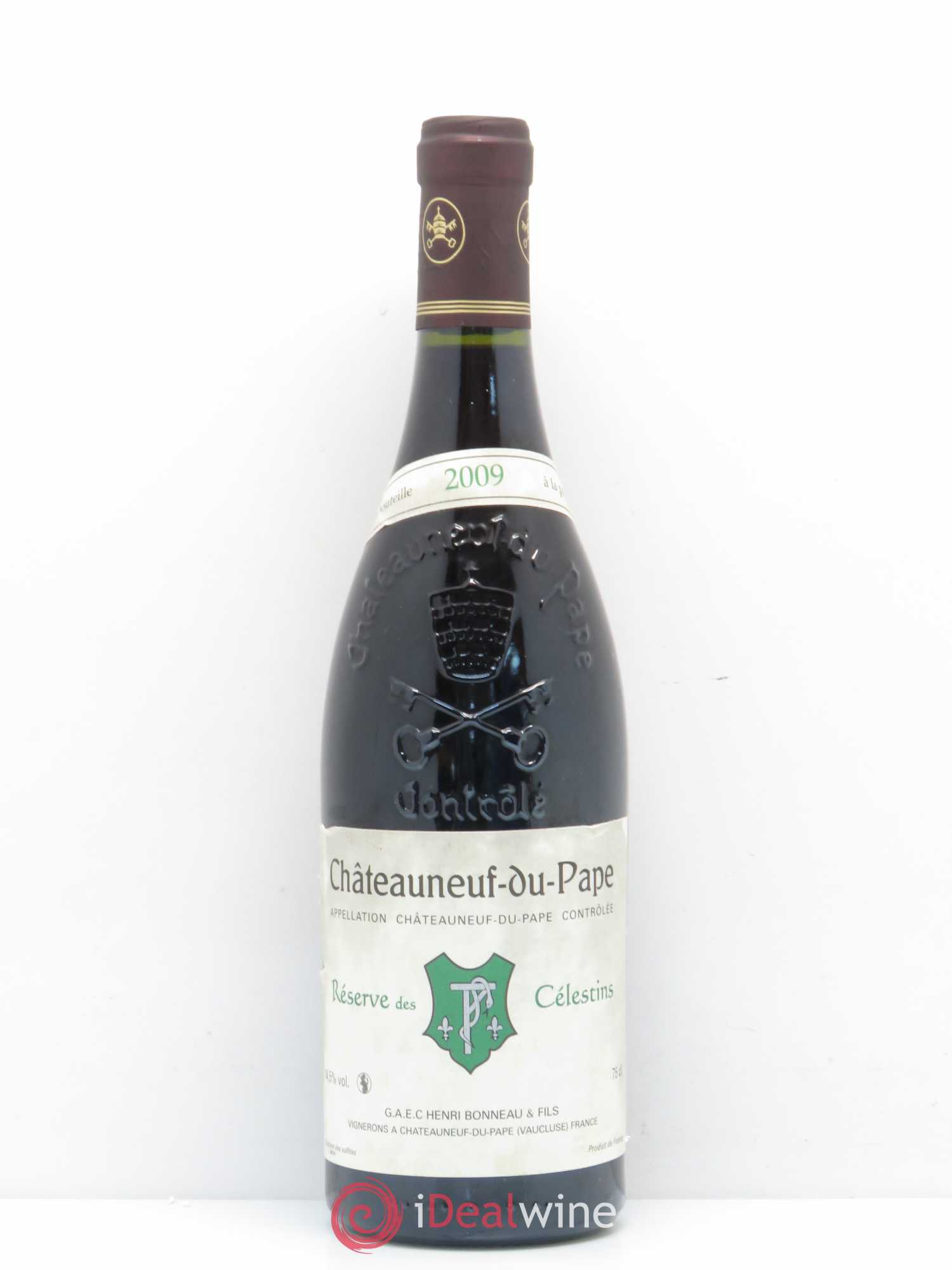 Châteauneuf-du-Pape Réserve des Célestins Henri Bonneau & Fils 2009 - Lot de 1 bouteille - 0