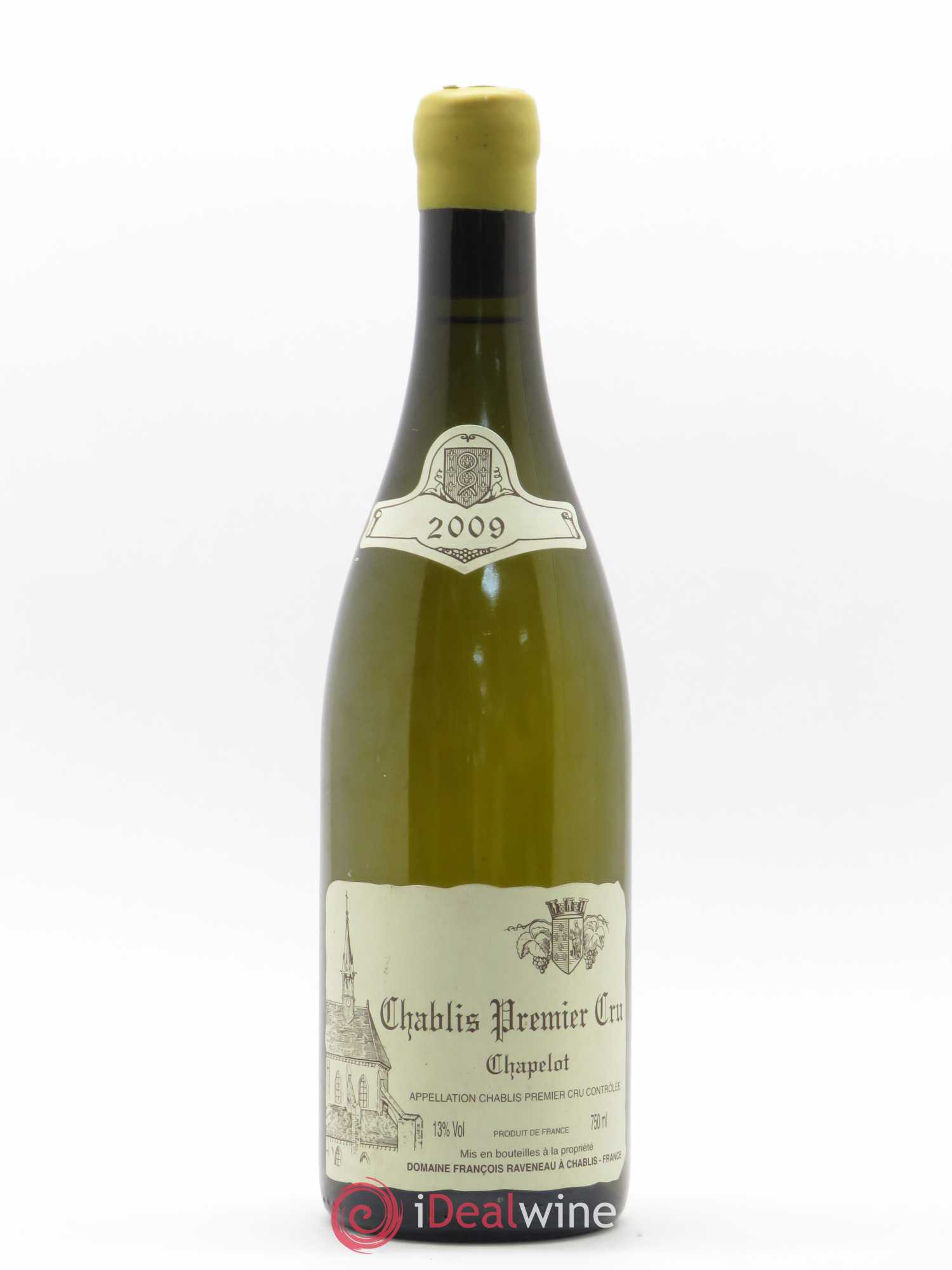 Chablis 1er Cru Chapelot Raveneau (Domaine) 2009 - Lot de 1 bouteille - 0