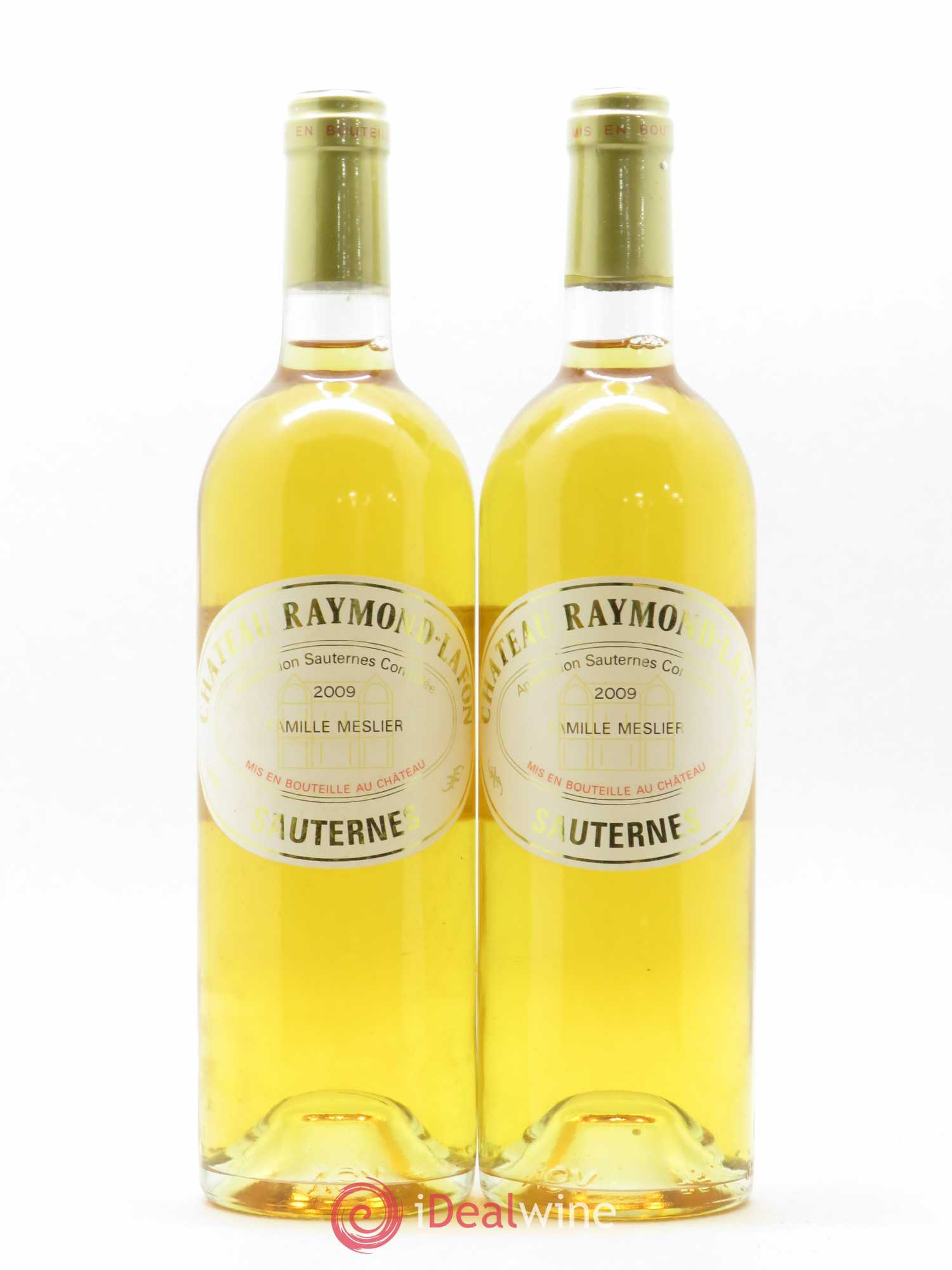 Château Raymond Lafon 2009 - Lotto di 2 bottiglie - 0