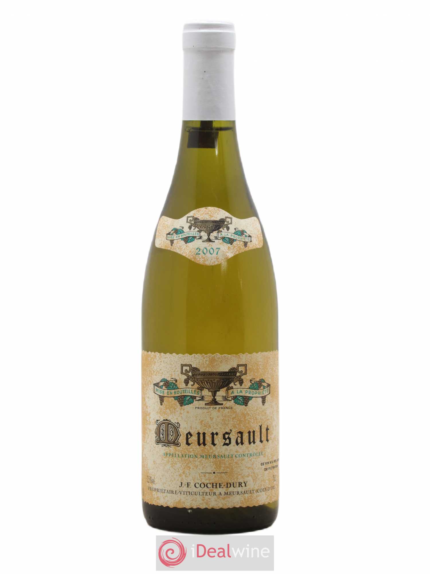 Meursault Coche Dury (Domaine) 2007 - Lot de 1 bouteille - 0