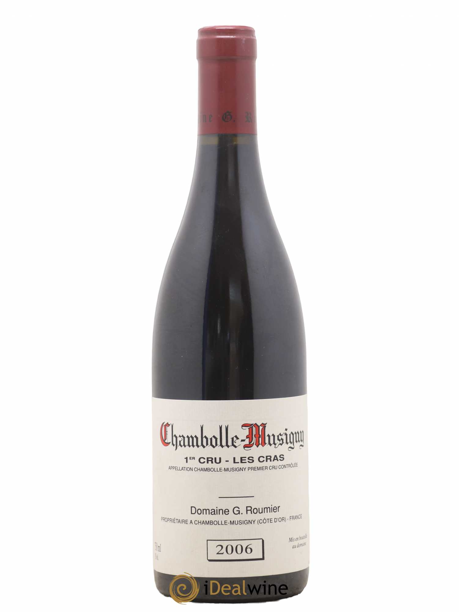Chambolle-Musigny 1er Cru Les Cras Georges Roumier (Domaine) 2006 - Lot de 1 bouteille - 0